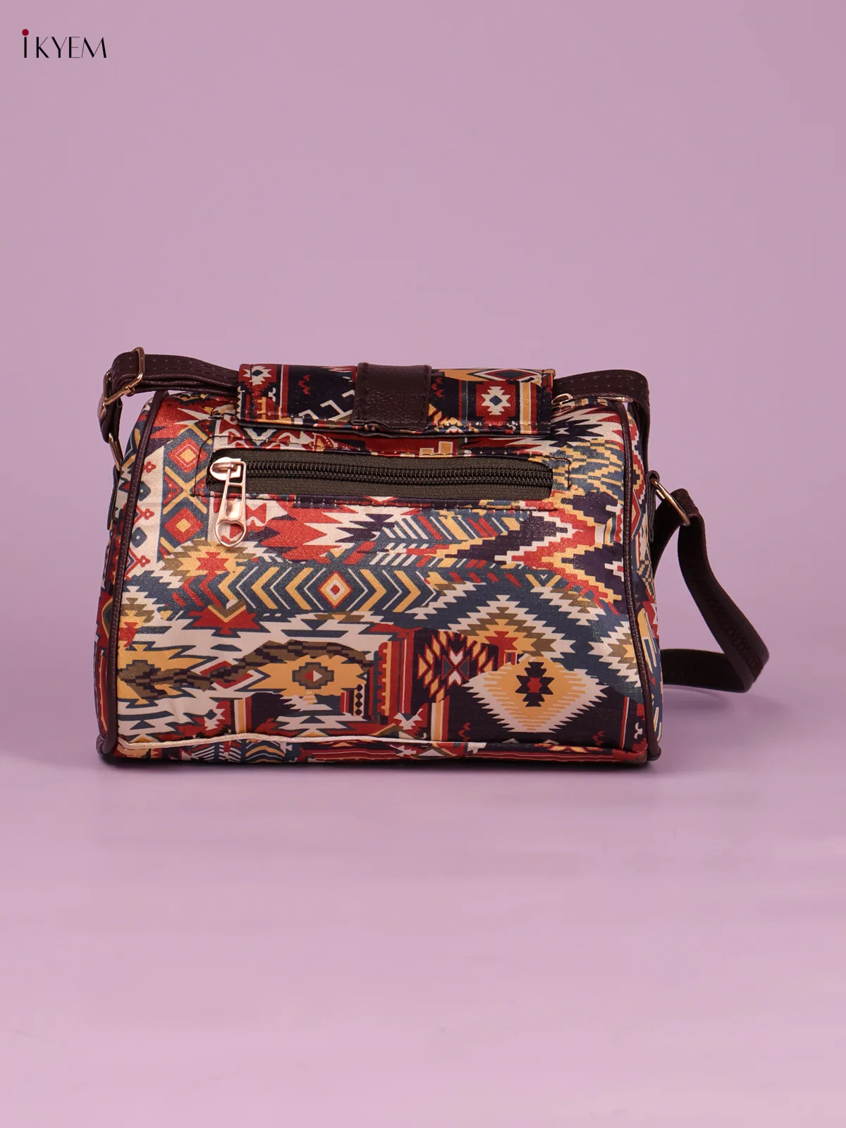 Printed Sling Bag -Muliti Colour-KEG02037 - Image 2