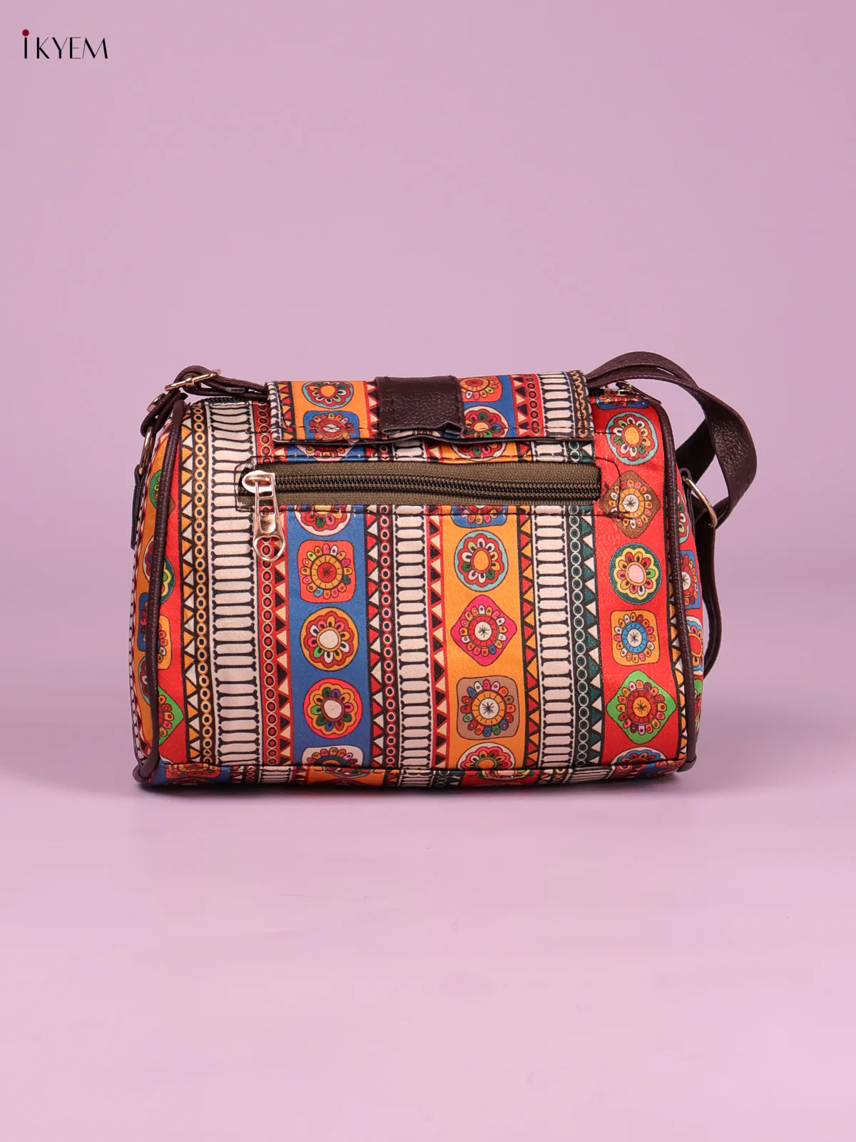 Printed Sling Bag -Muliti Colour-KEG02039 - Image 2