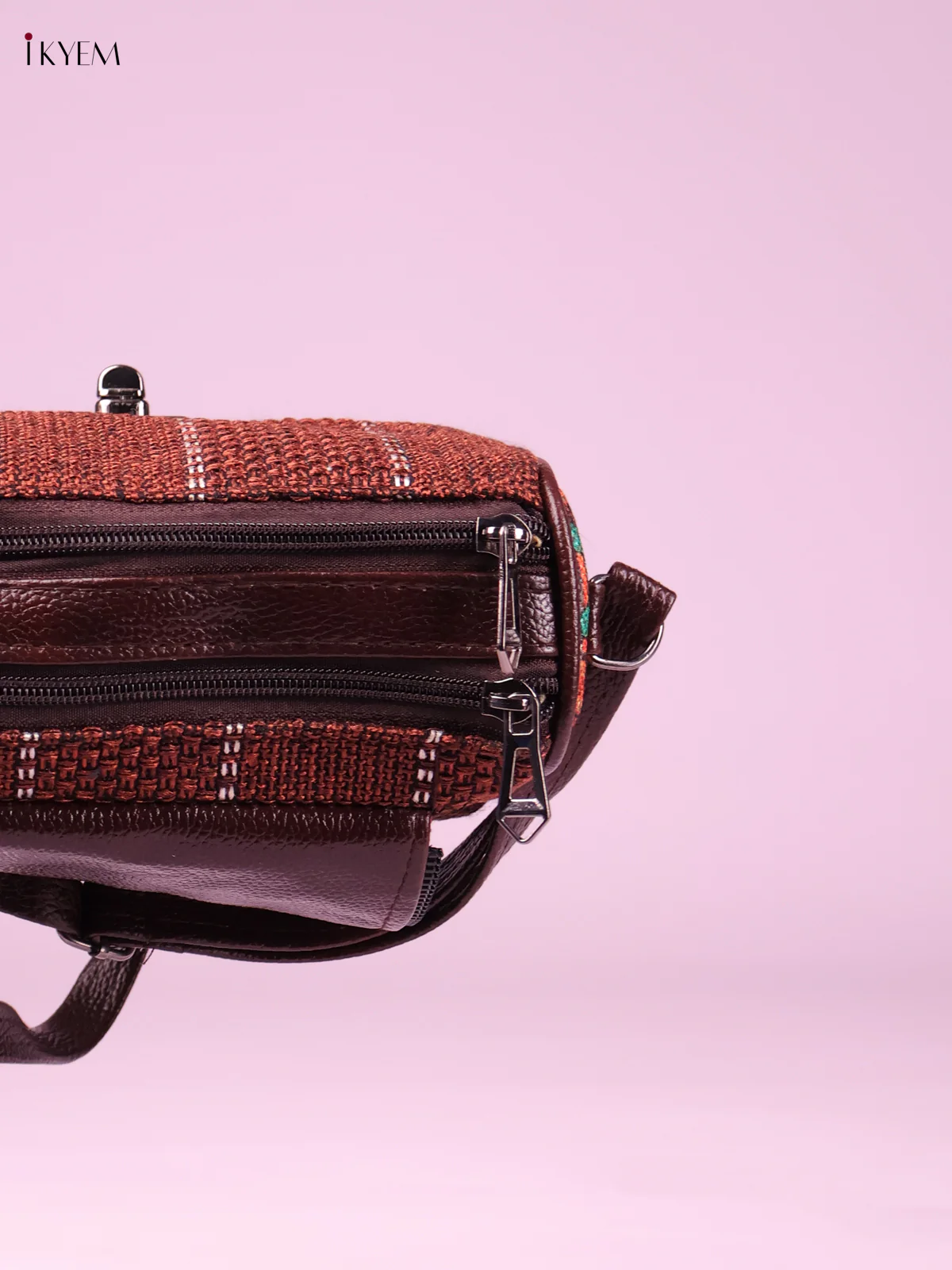 Printed Sling Bag -Maroon-KEG02068 - Image 3