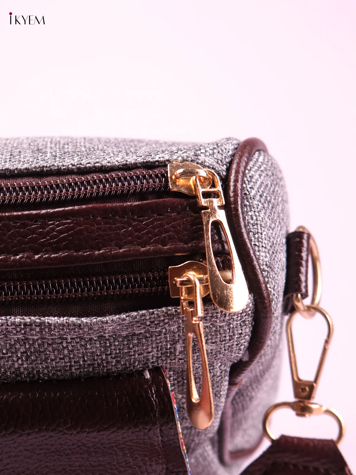 Printed Sling Bag -Ash&Multicolur-KEG02093 - Image 3