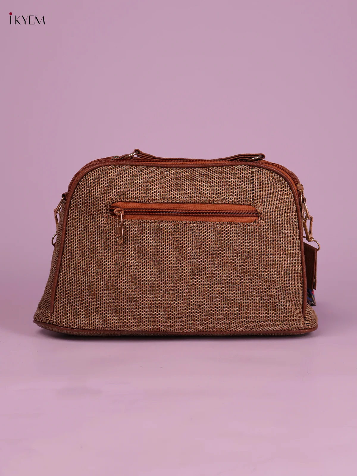 Printed Sling Bag -Sandle&Pink-KEG02120 - Image 2