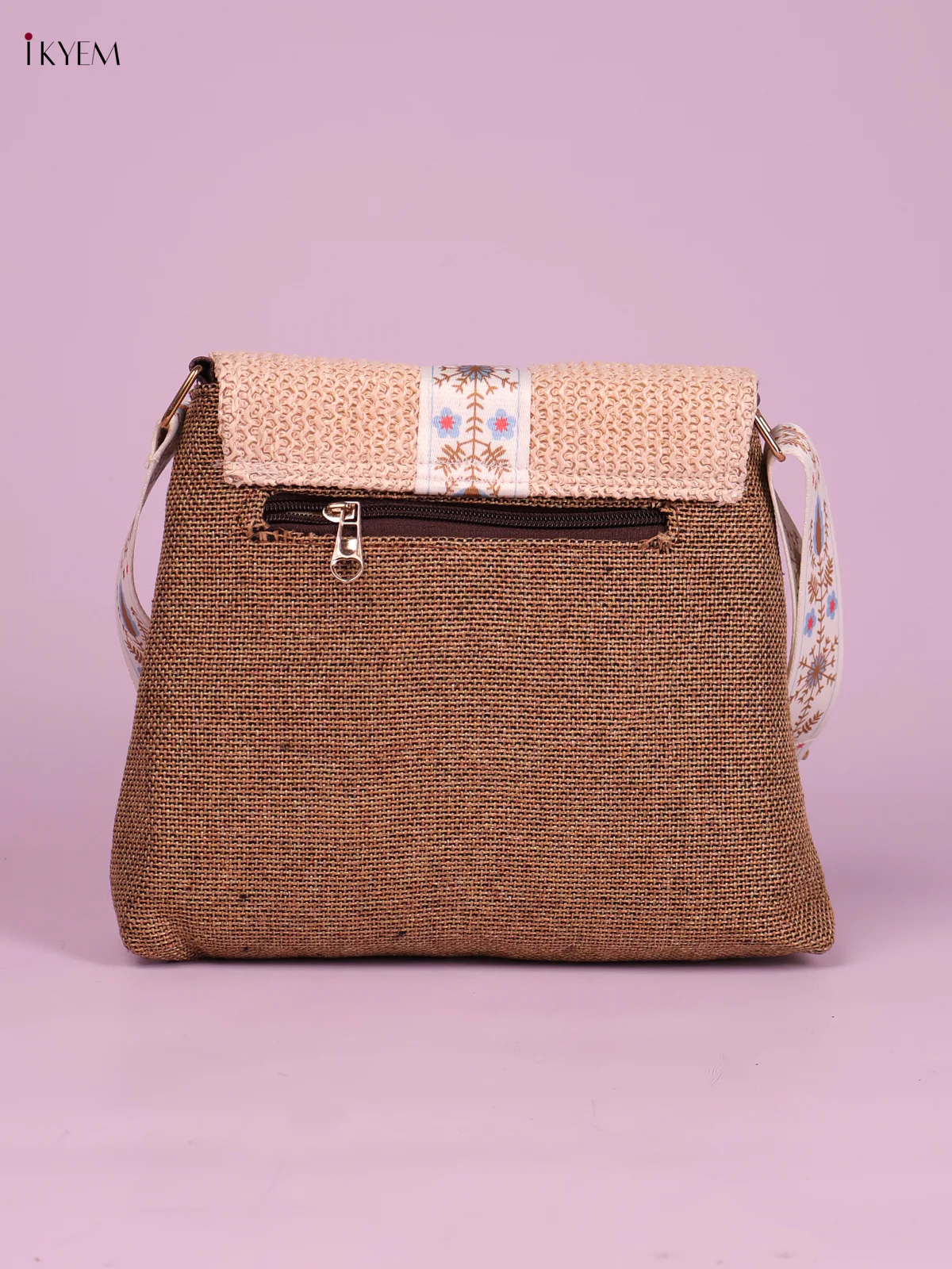 Printed Sling Bag -Sandle&Peach-KEG02144 - Image 2