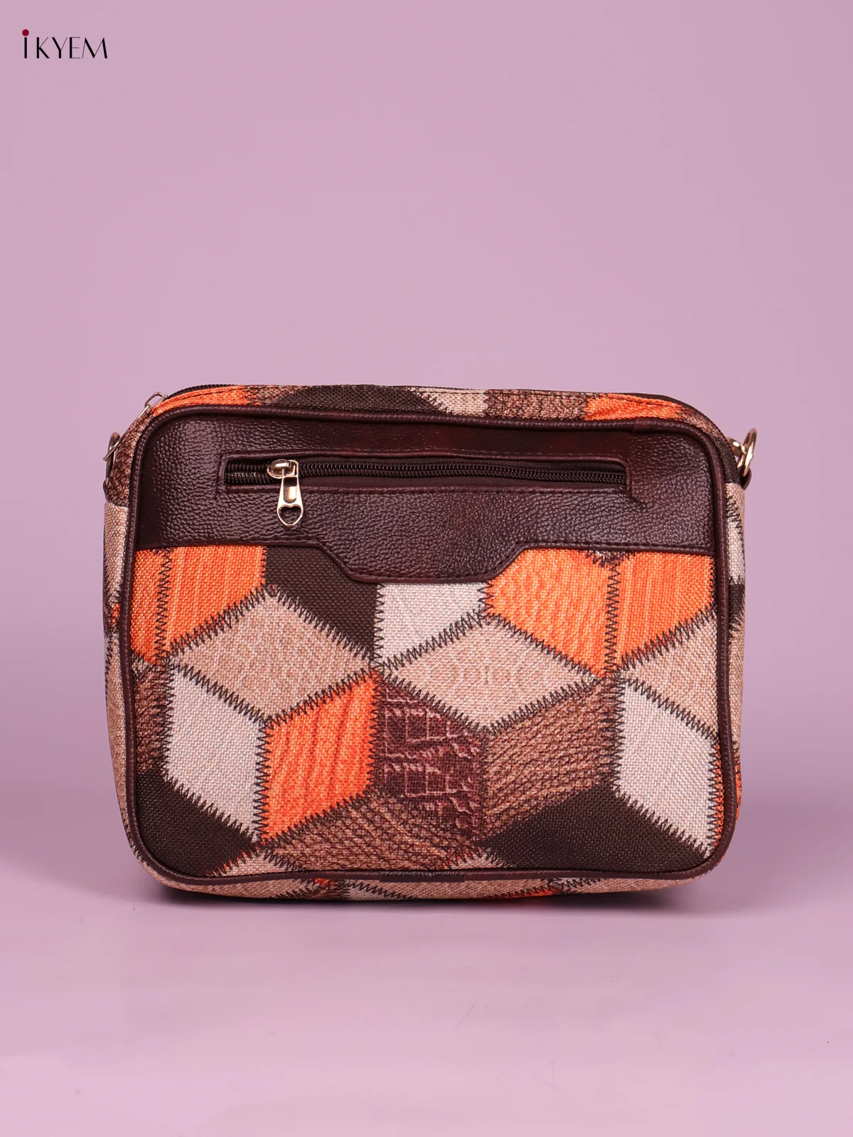 Printed Sling Bag -Muliti Colour-KEG02149 - Image 2