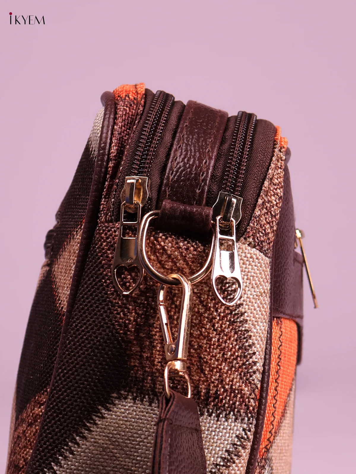 Printed Sling Bag -Muliti Colour-KEG02149 - Image 3