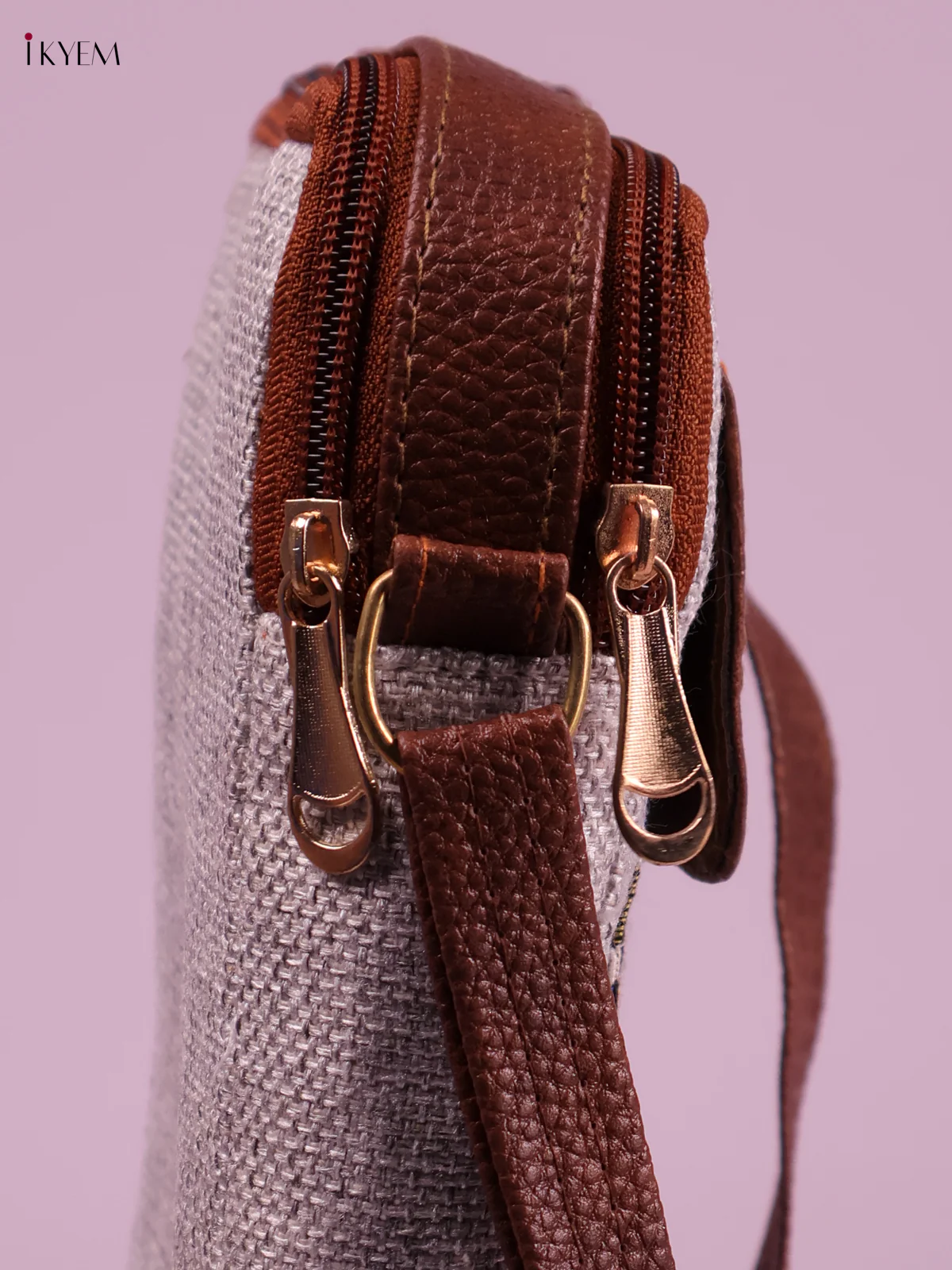 Printed Sling Bag -Ash-KEG02172 - Image 3
