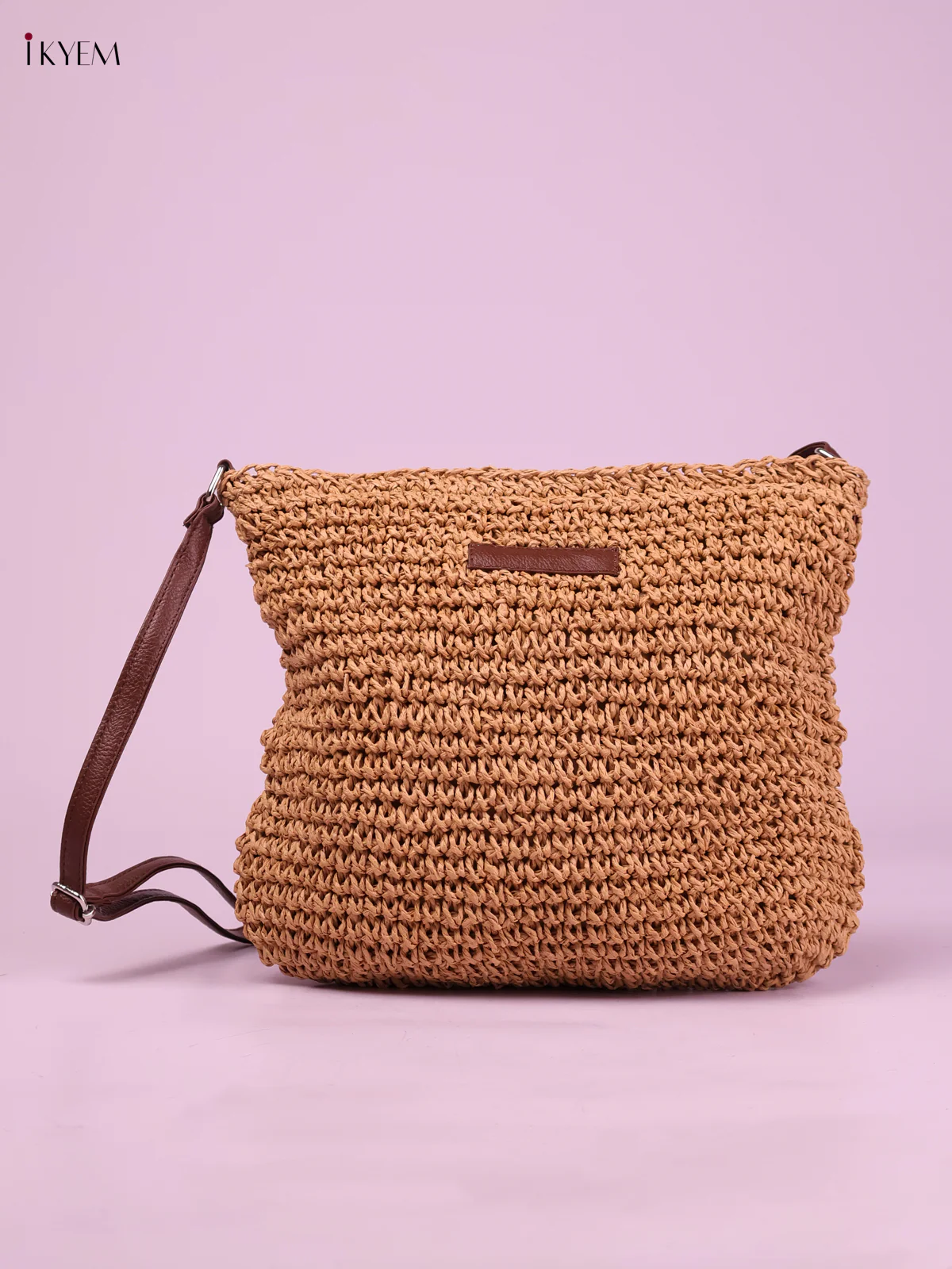 Leather Hand Bag-Sandle-KEG02228