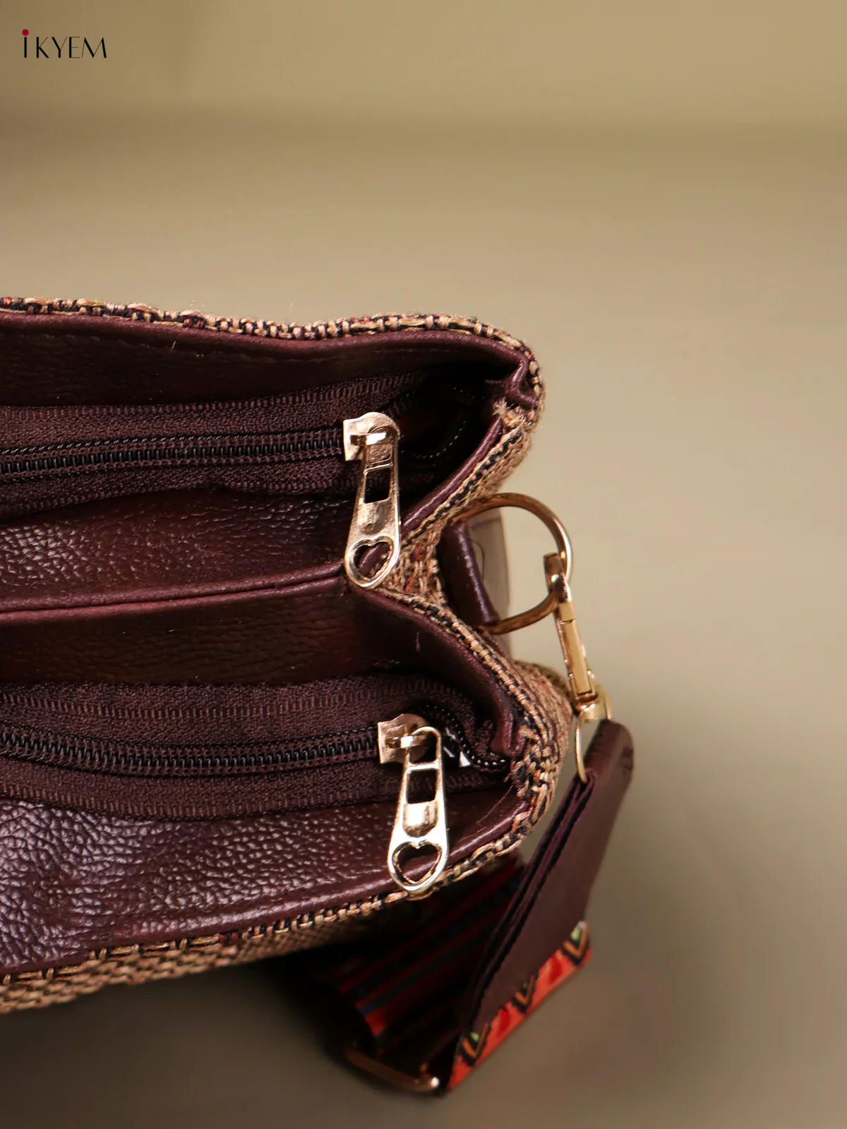Sling Bag -Light Brown-KEG04087 - Image 3