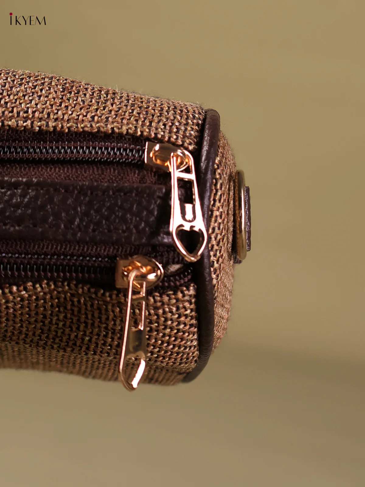 Plain Sling Bag -Brown& Blue-KEG04088 - Image 3
