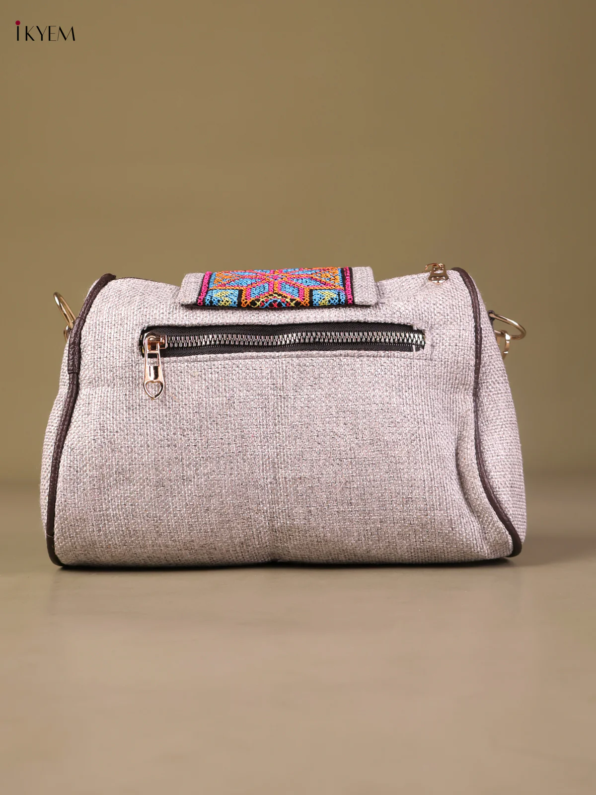 Plain Sling Bag - Ash-KEG04091 - Image 2