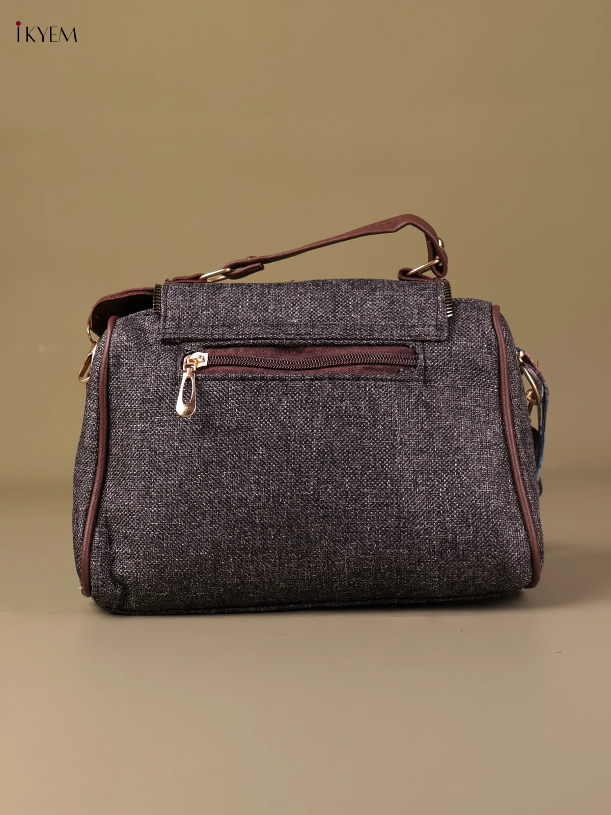 Plain Sling Bag - Elephant Grey-KEG04104 - Image 2