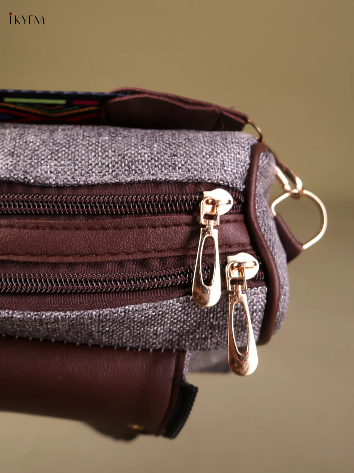 Plain Sling Bag - Ash-KEG04109 - Image 3