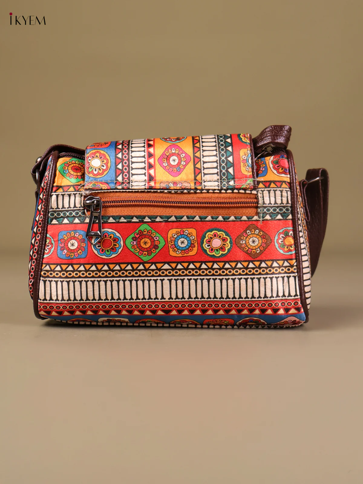 Printed Sling Bag -Multi Color-KEG04128 - Image 2