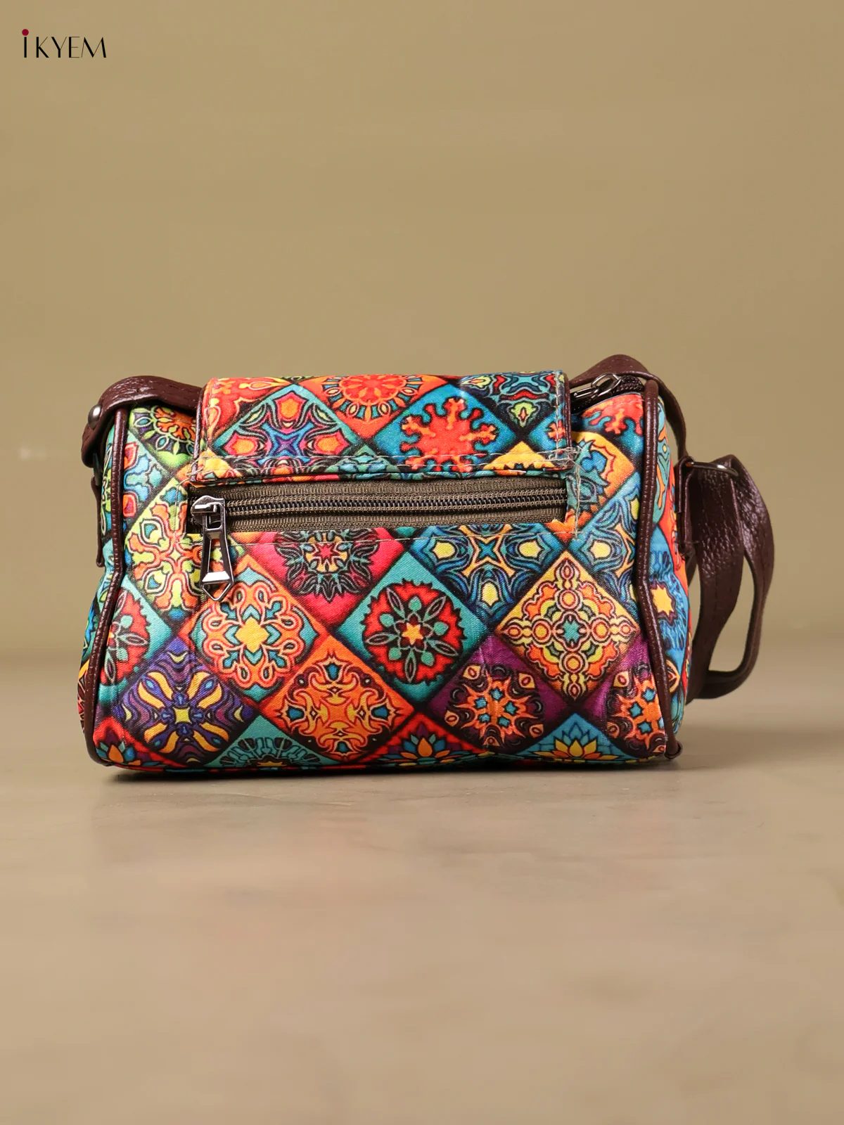 Printed Sling Bag -Multi Color-KEG04129 - Image 2