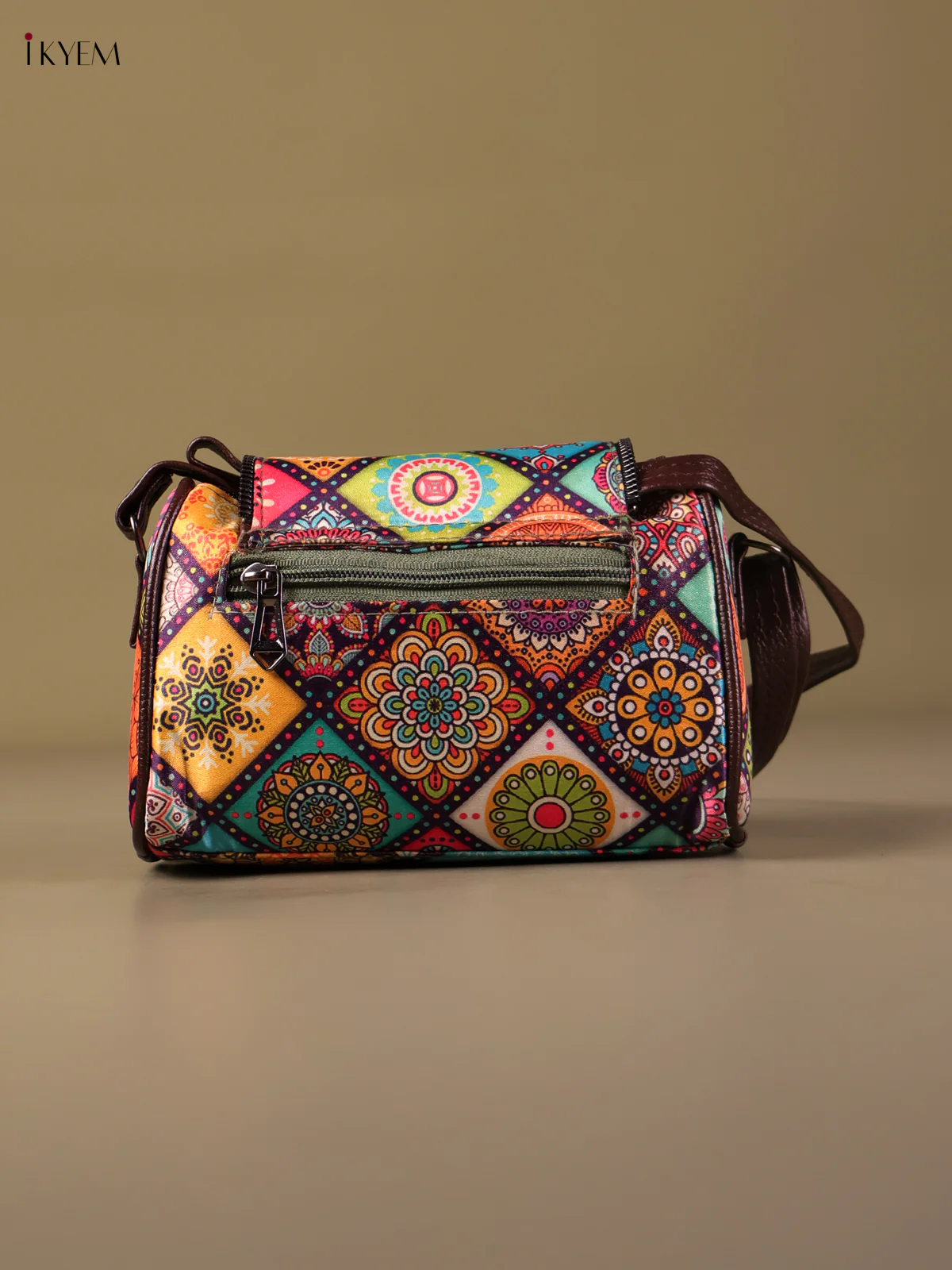Printed Sling Bag -Multi Color-KEG04141 - Image 2