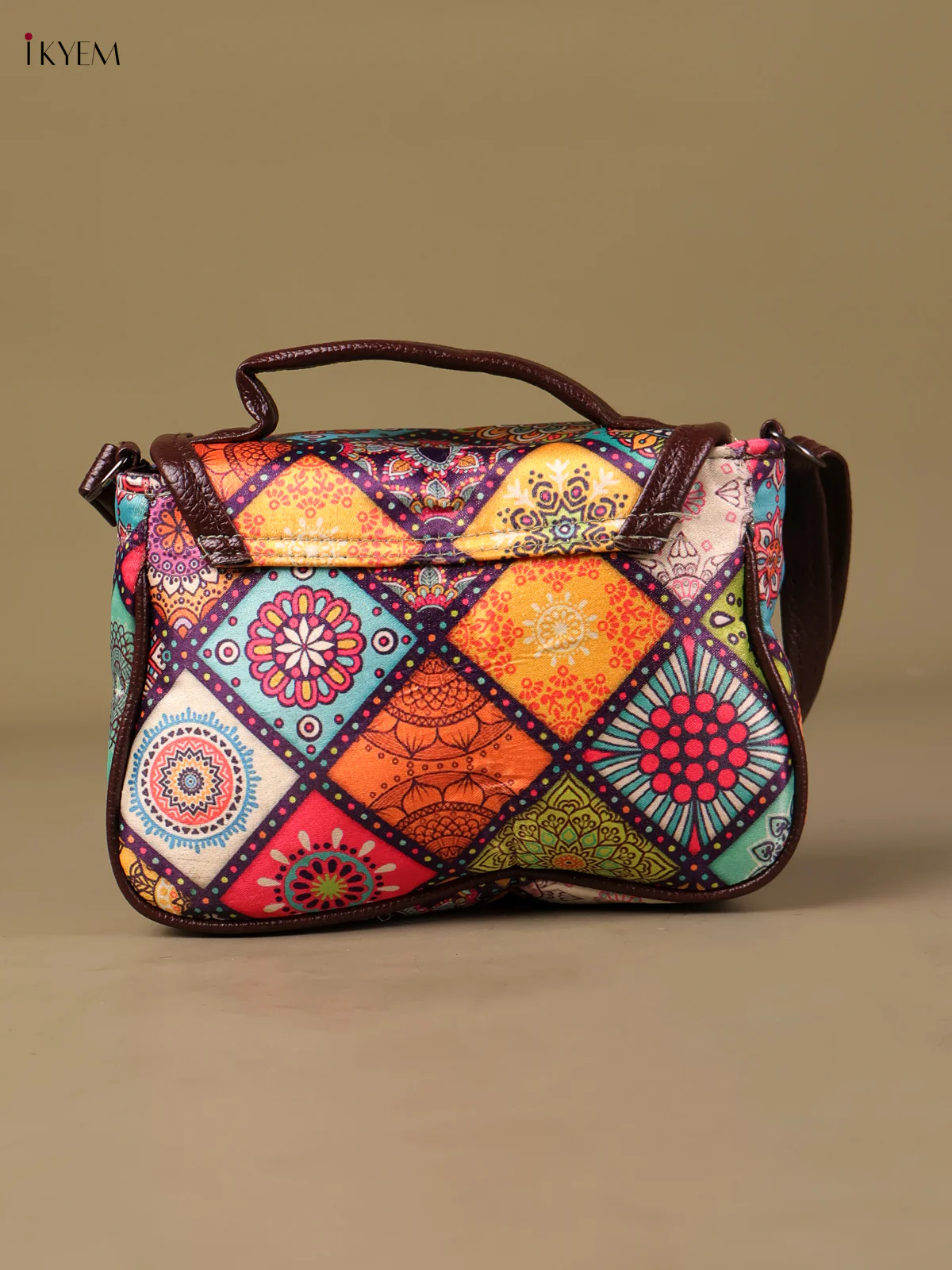 Printed Sling Bag -Multi Color-KEG04145 - Image 2