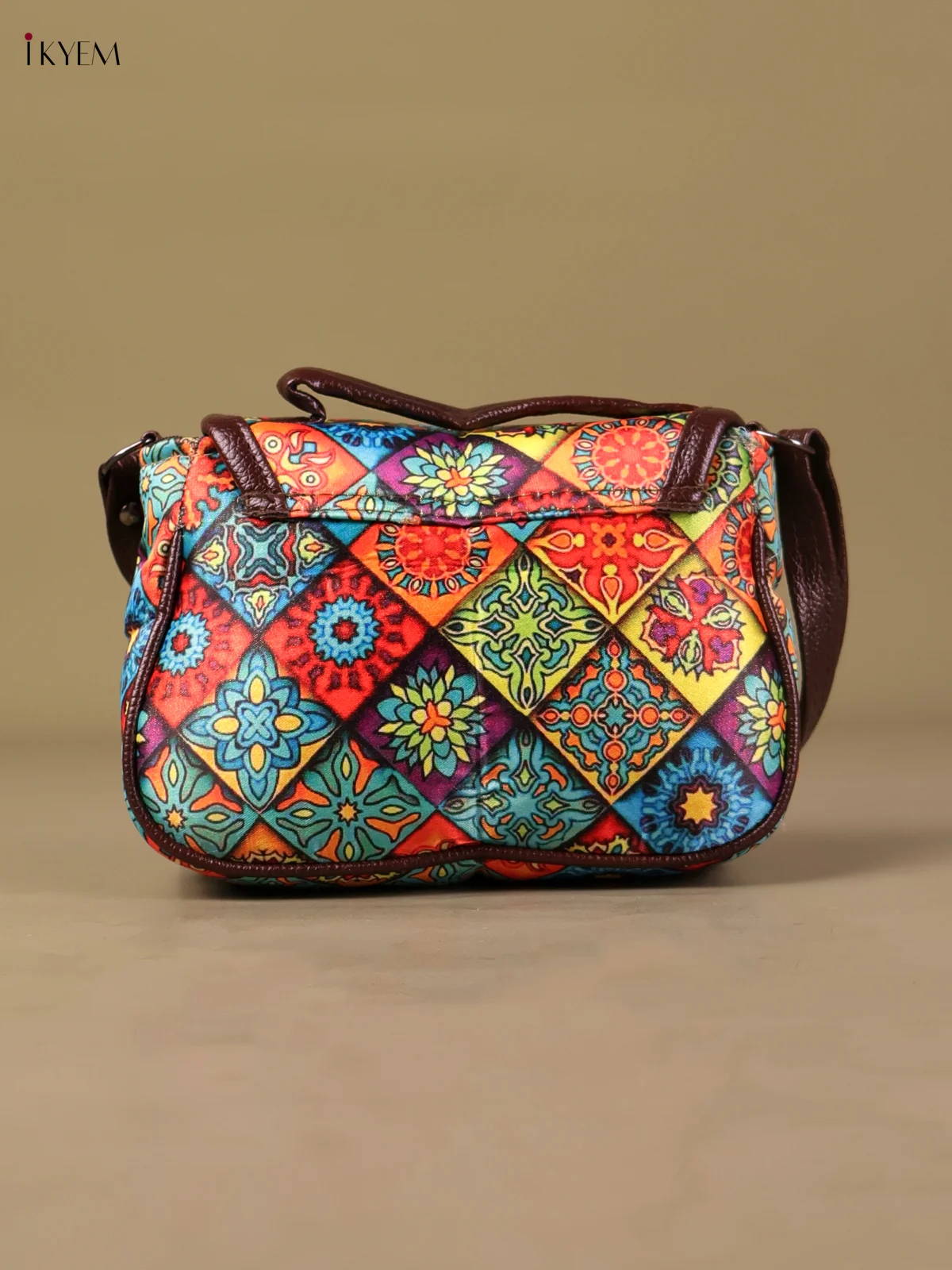 Printed Sling Bag -Multi Color-KEG04146 - Image 2