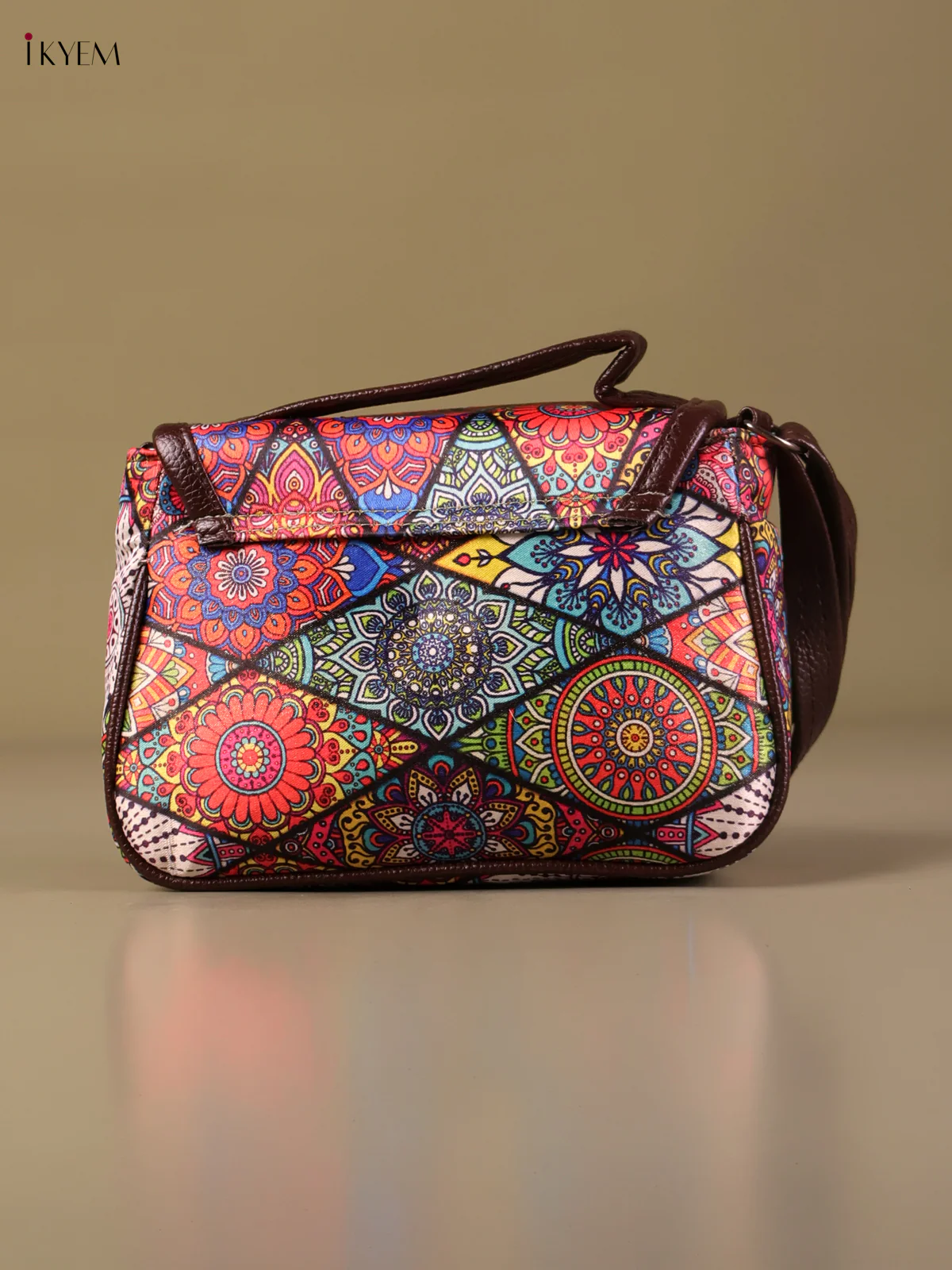 Printed Sling Bag -Multi Color-KEG04150 - Image 2