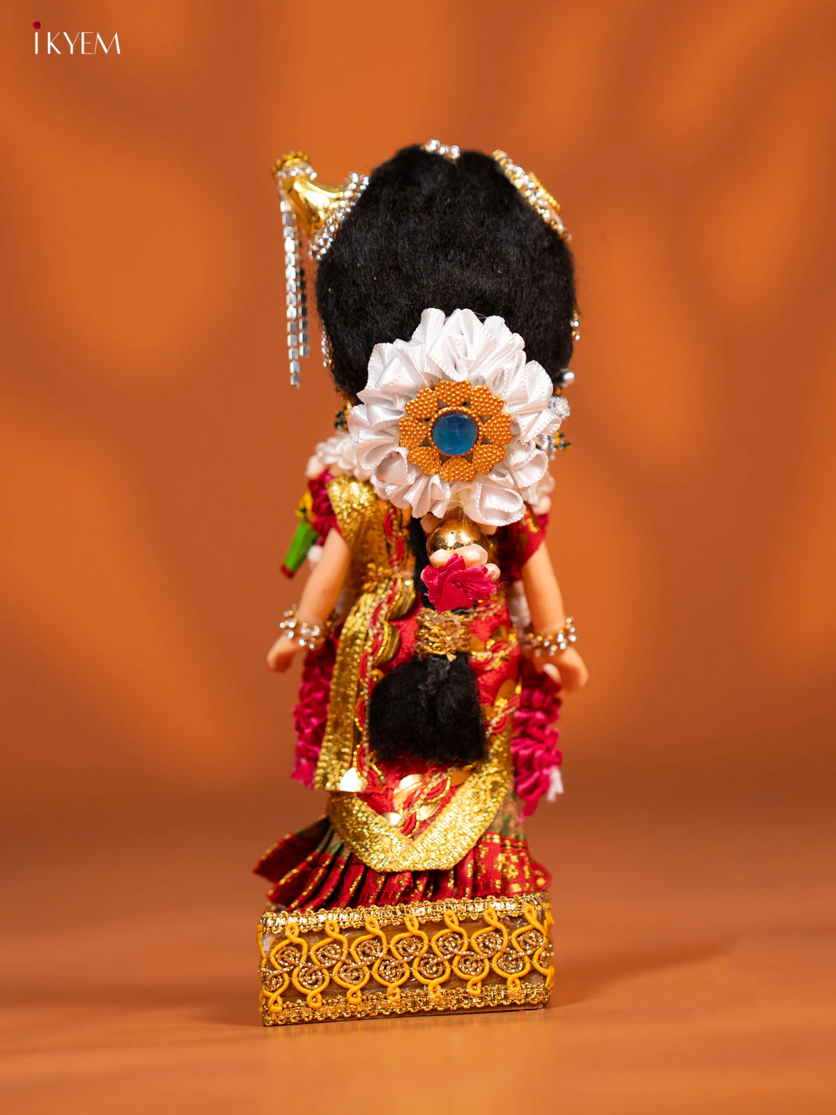 Andal - Golu Display Doll - Red & Green - KF04115 - Image 4