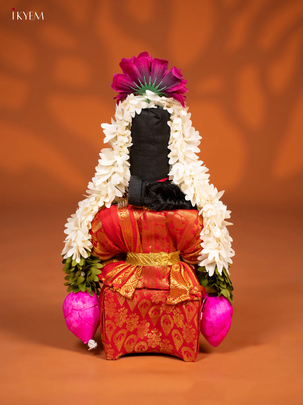 Varamahalakshmi Doll - 12 Inch - Red - KF04161 - Image 5