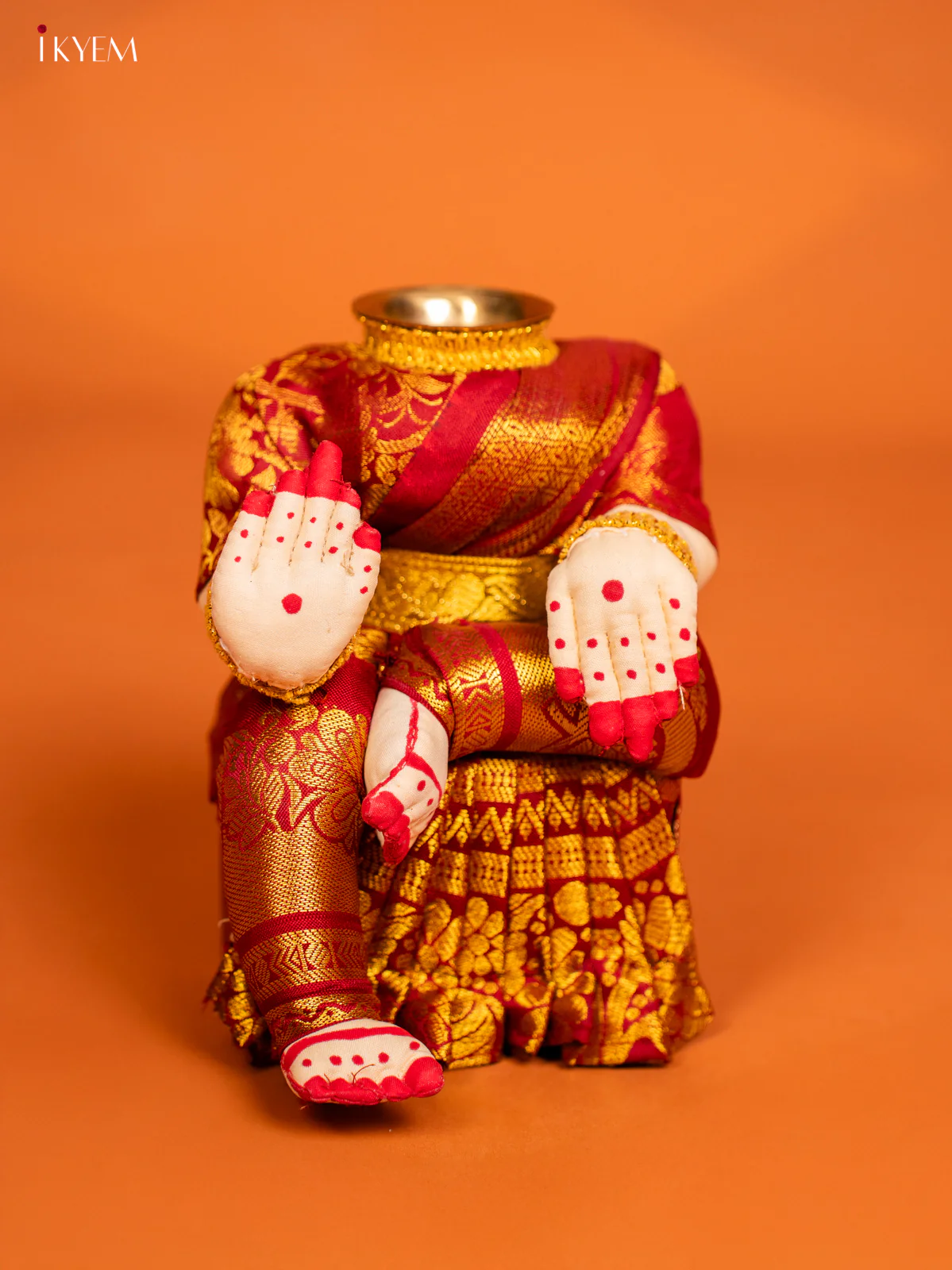 DIY Varamahalakshmi Kit - Maroon - KF04171 - Image 3