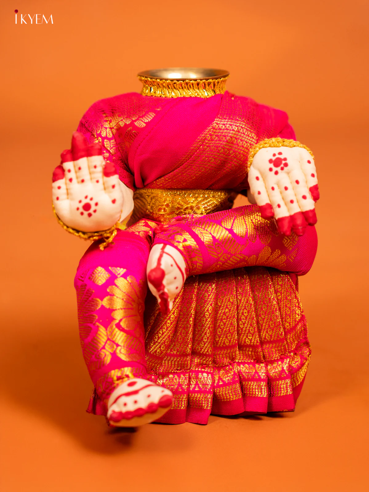 DIY Varamahalakshmi Kit - Pink - KF04175 - Image 3