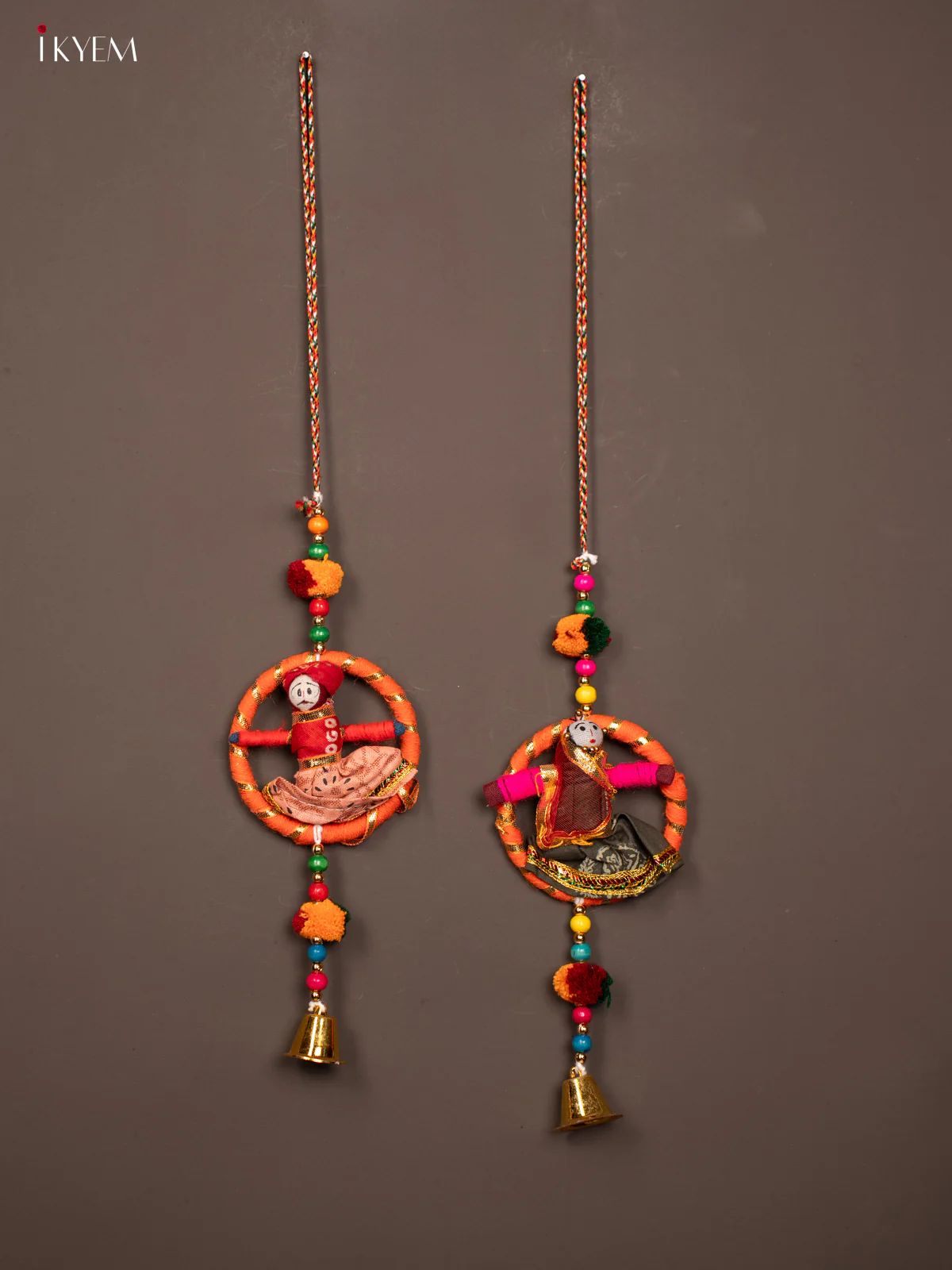 Rajasthani Style Thoran Set of 2 - 15 Inches - KF10170