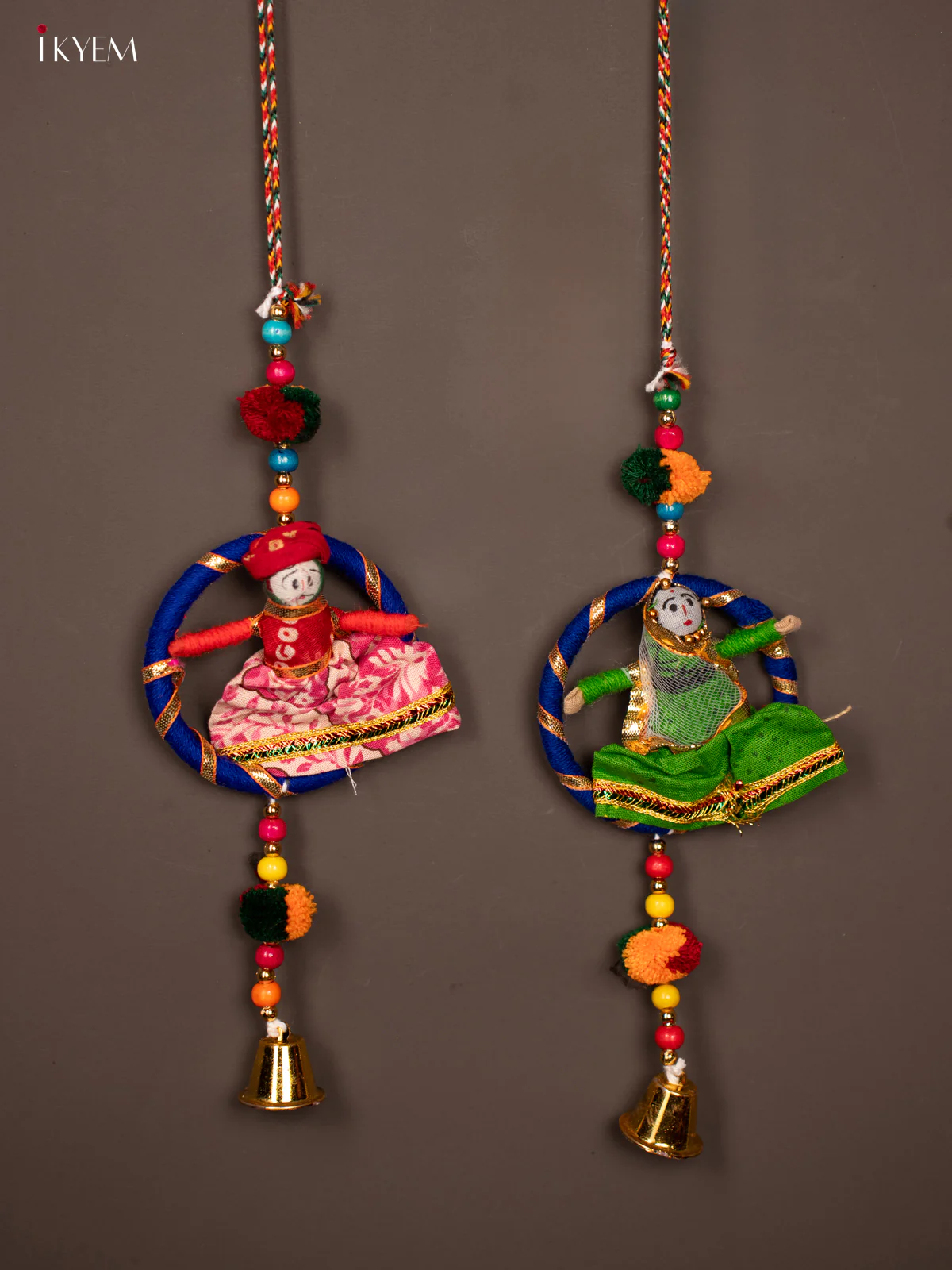 Rajasthani design Thoran Set of 2 - KF10179 - Image 2