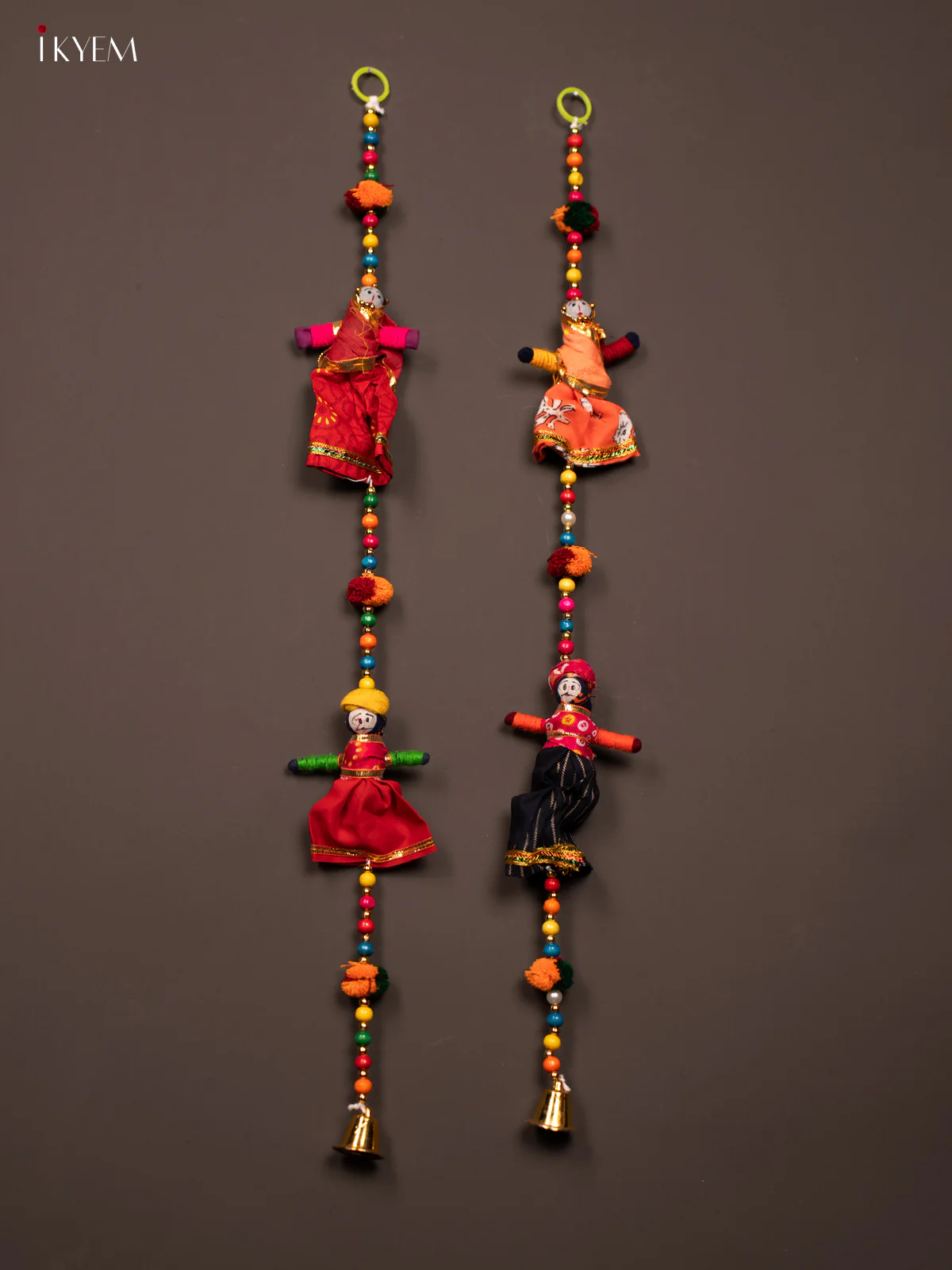 Rajasthani design Thoran Set of 2 - KF10190 - Image 3