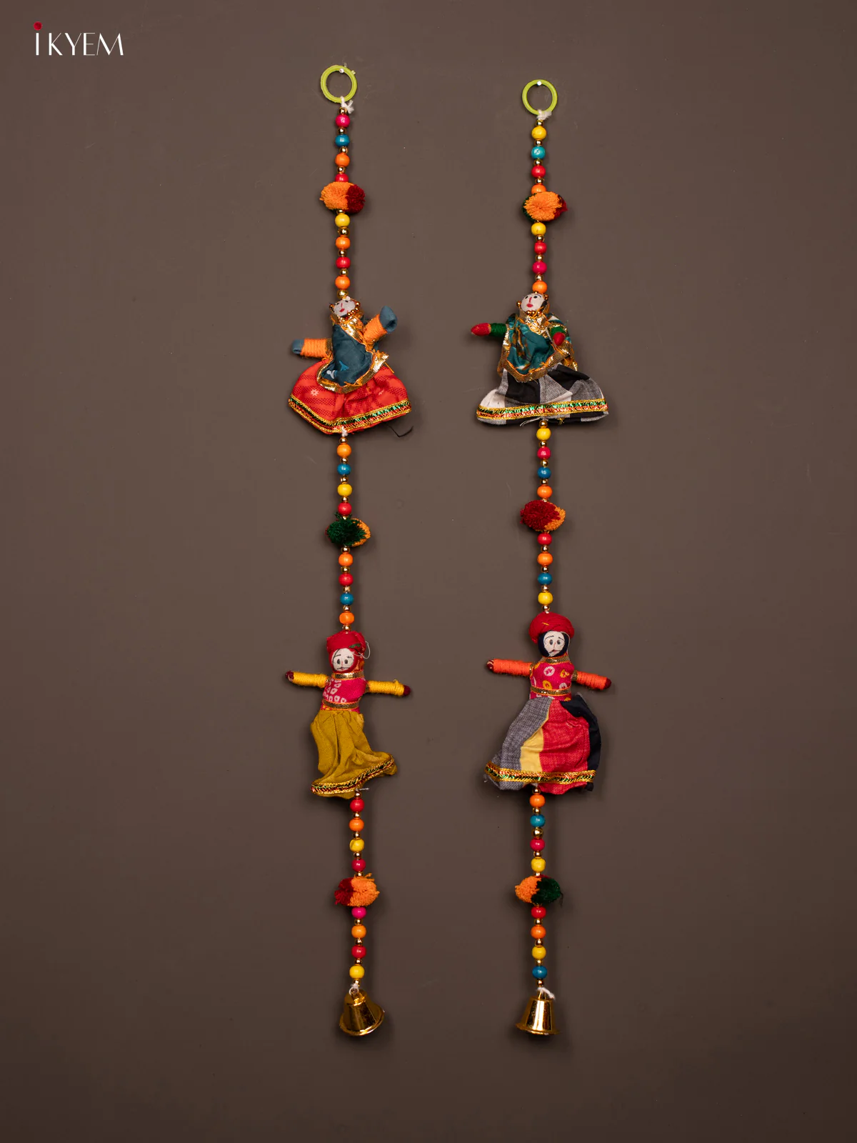 Rajasthani Style Thoran Set of 2 - 21 Inches - KF10200