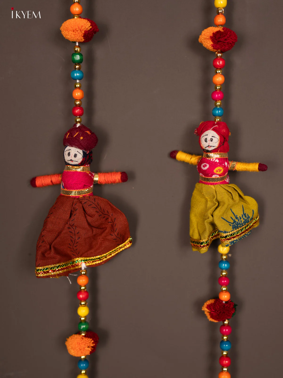 Rajasthani design Thoran Set of 2 - KF10220 - Image 2