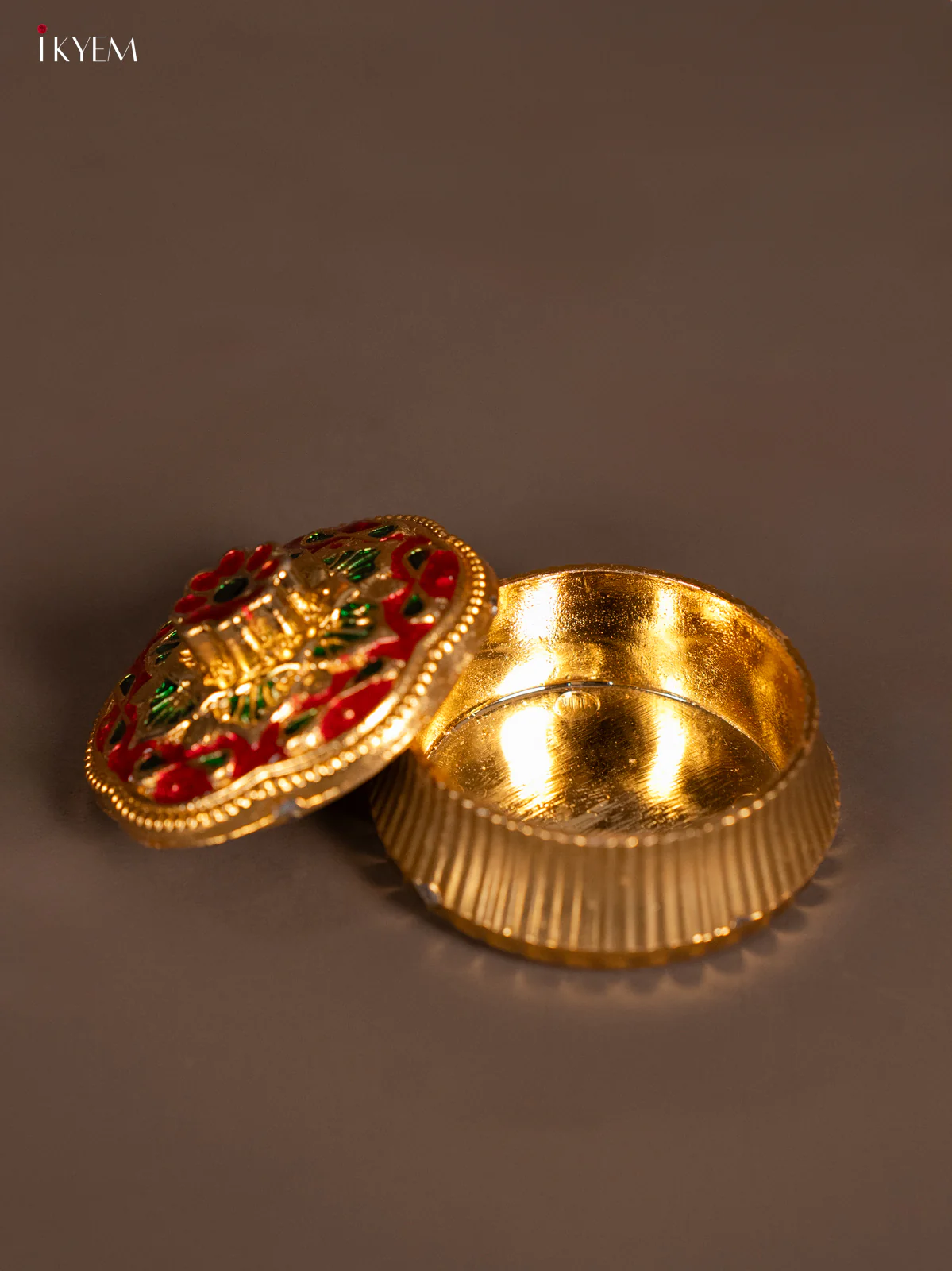 Haldi & kum kum holder - Red - KF11202 - Image 3