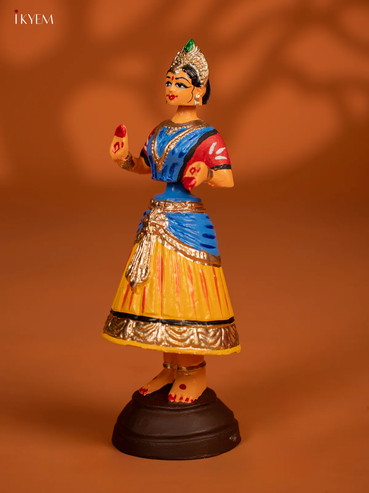 Thanjavur Dancing Doll - Couples - 11 Inch - KF26126 - Image 4