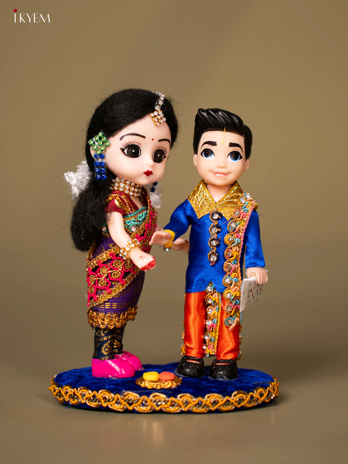 Raksha Bandhan Brother & Sister - Blue with Royal Blue - KG18120