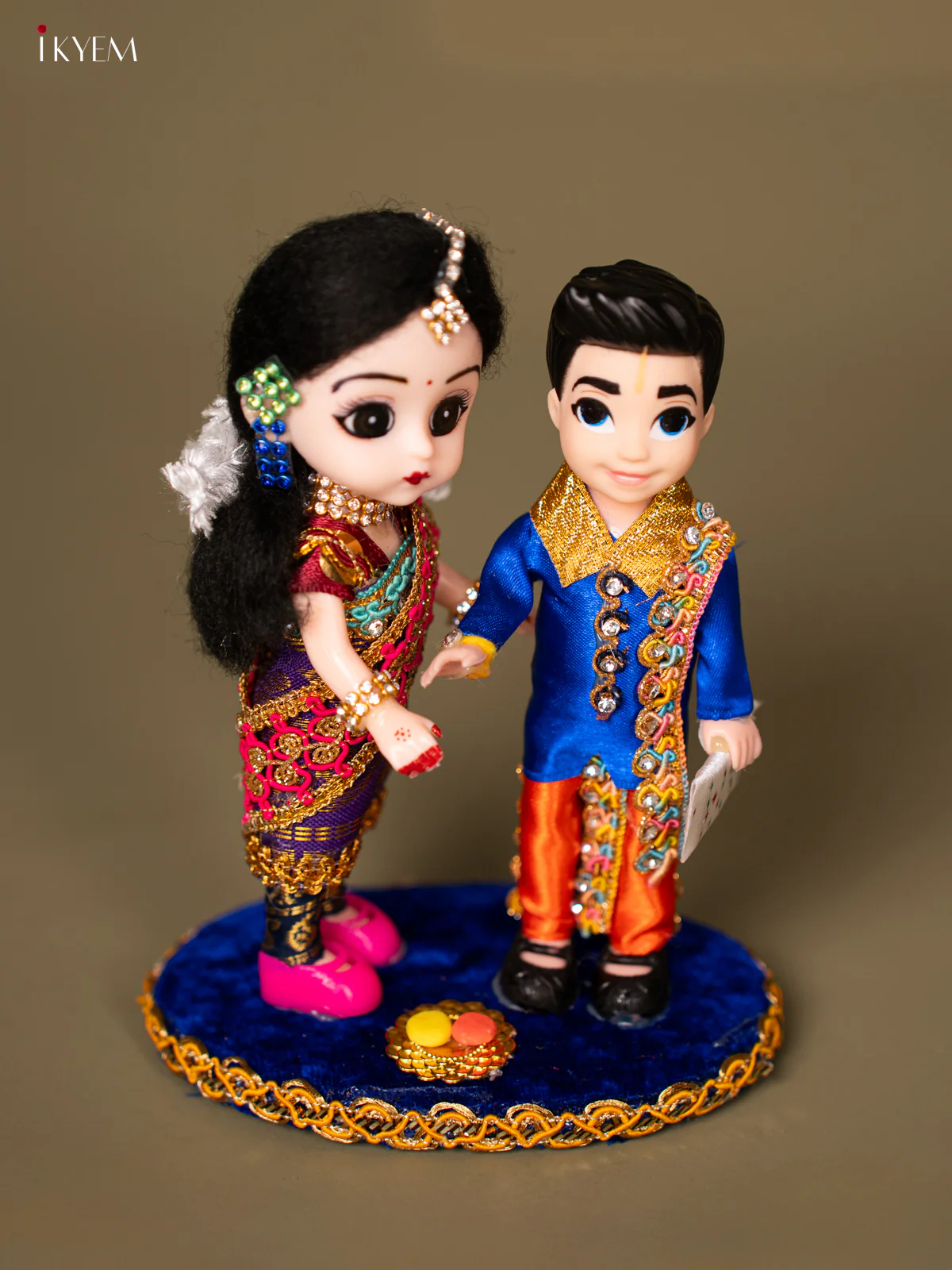 Raksha Bandhan Brother & Sister - Blue with Royal Blue - KG18120 - Image 3