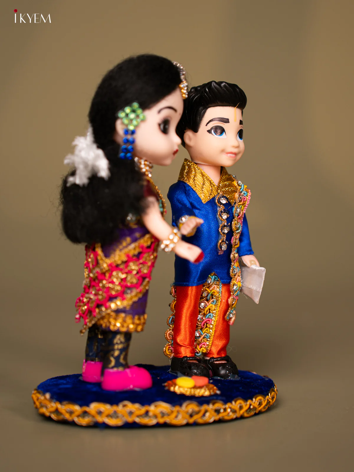 Raksha Bandhan Brother & Sister - Blue with Royal Blue - KG18120 - Image 4