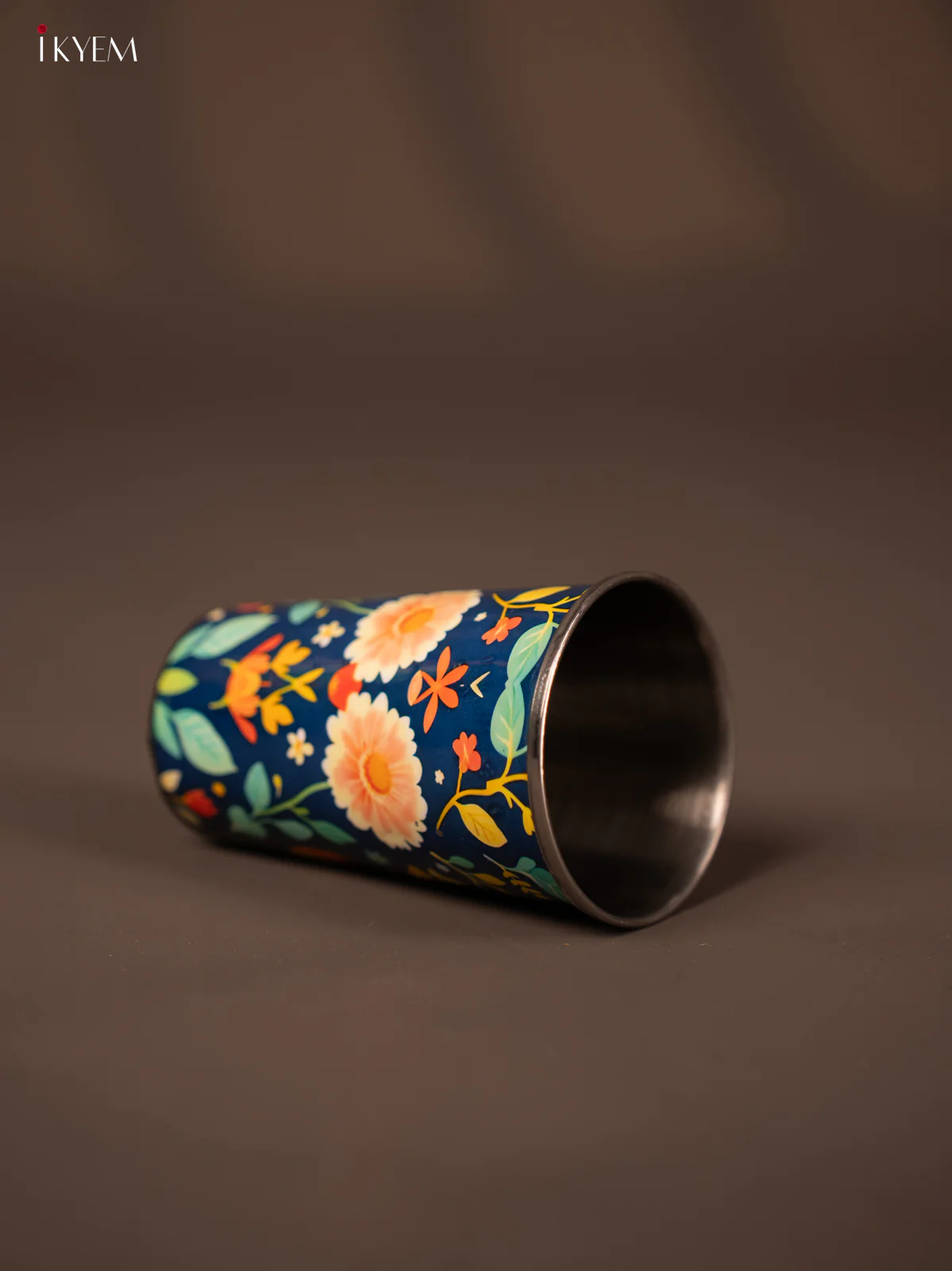Digital Printed Tumbler - Flower Blue Design - KG23128 - Image 3