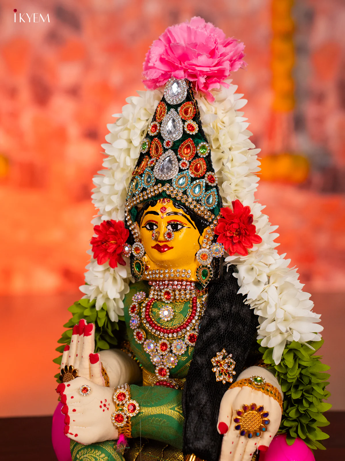 Varamahalakshmi  Doll - 12 Inches- KG30112 - Image 3