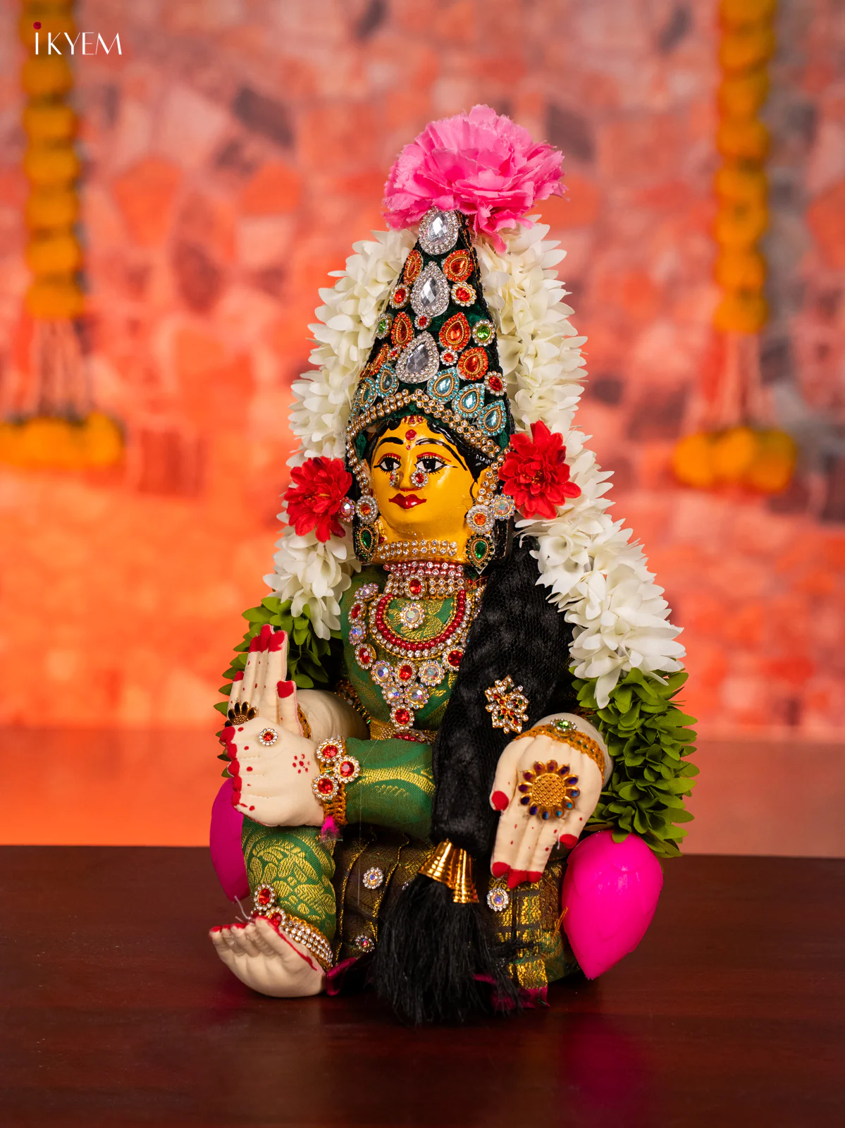 Varamahalakshmi  Doll - 12 Inches- KG30112 - Image 4