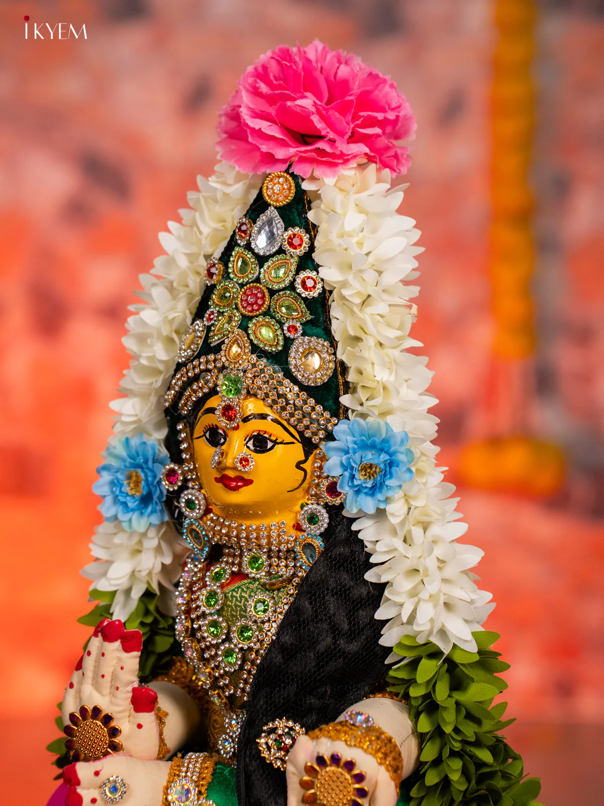 Varamahalakshmi  Doll - 12 Inches - KG30120 - Image 3