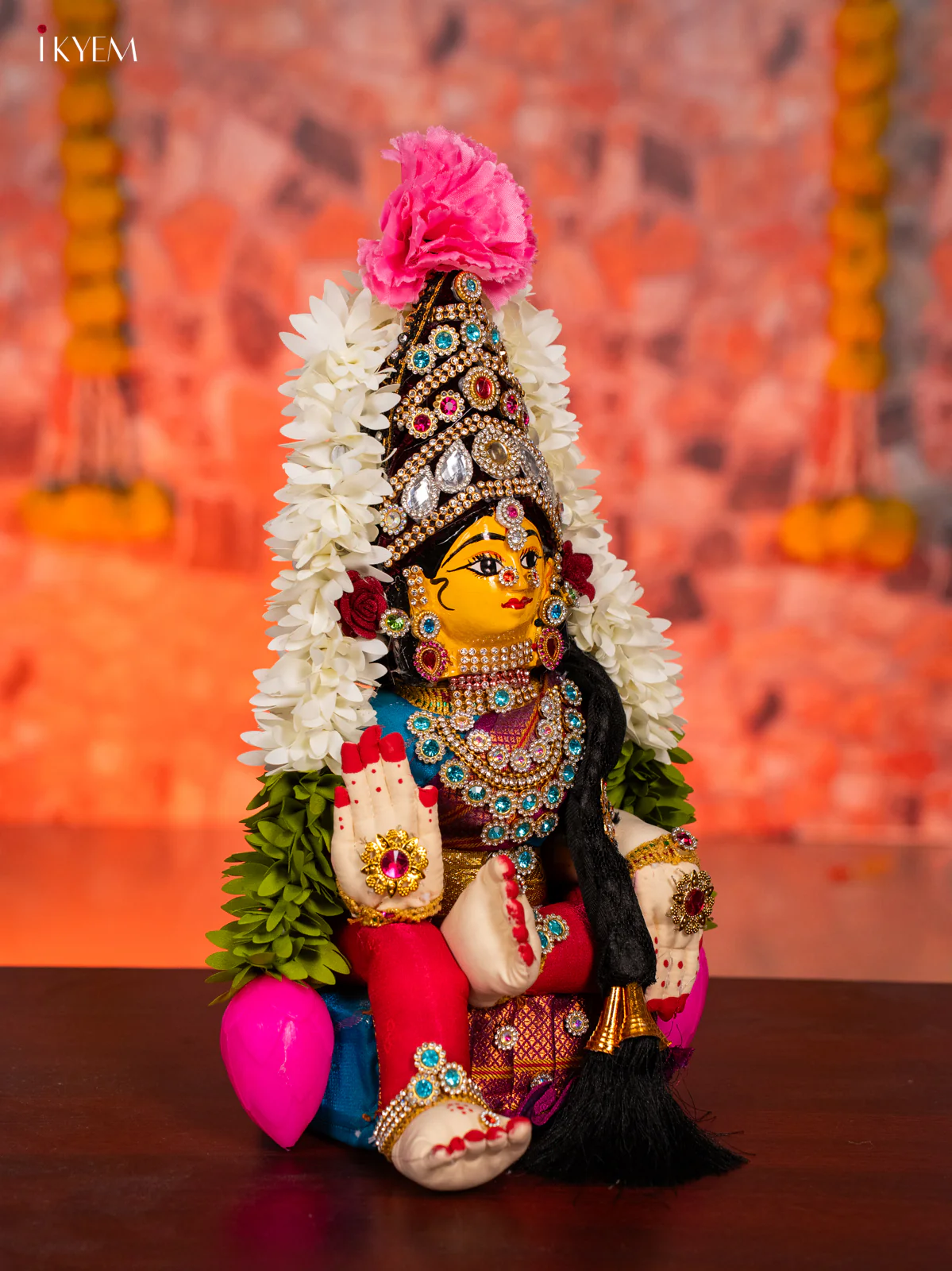 Varamahalakshmi Doll - 12 Inches - KG30123 - Image 2