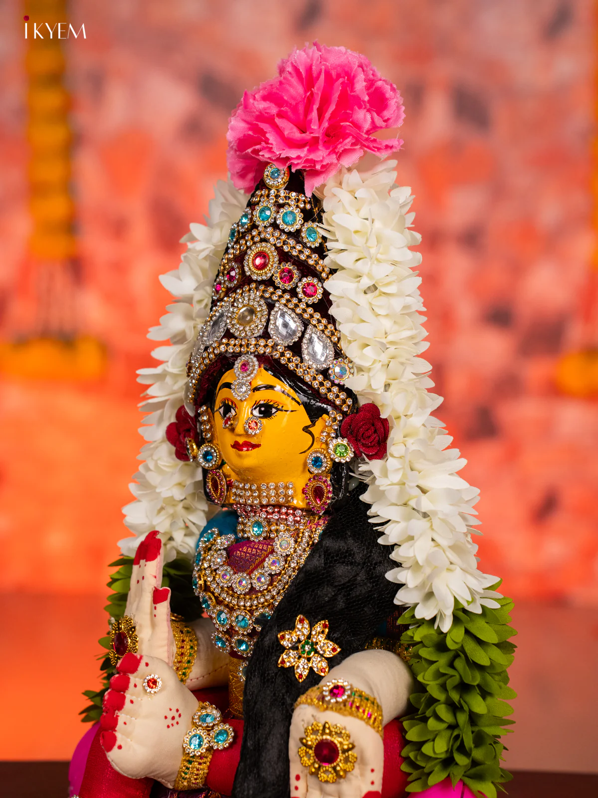 Varamahalakshmi Doll - 12 Inches - KG30123 - Image 3