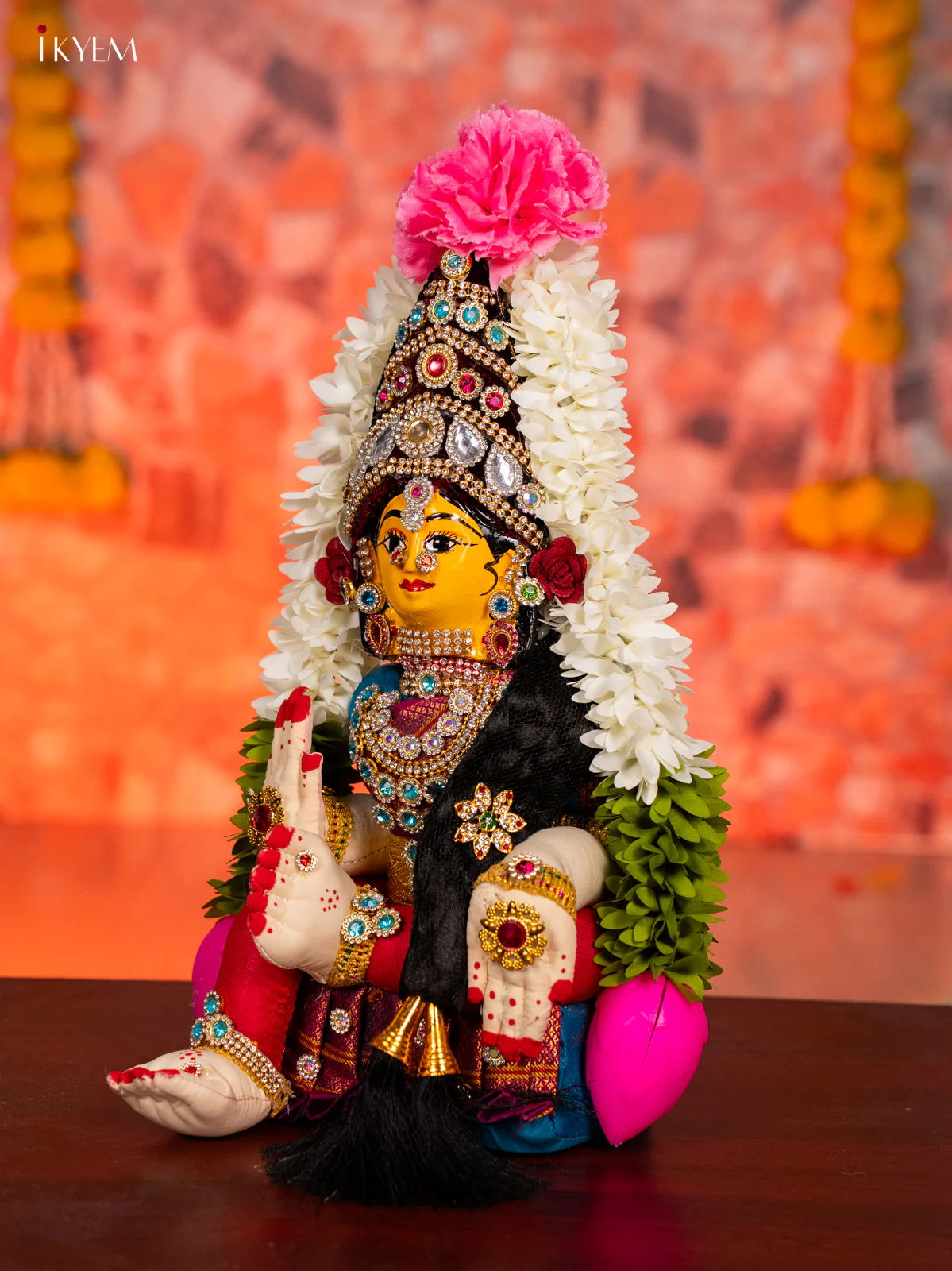 Varamahalakshmi Doll - 12 Inches - KG30123 - Image 4