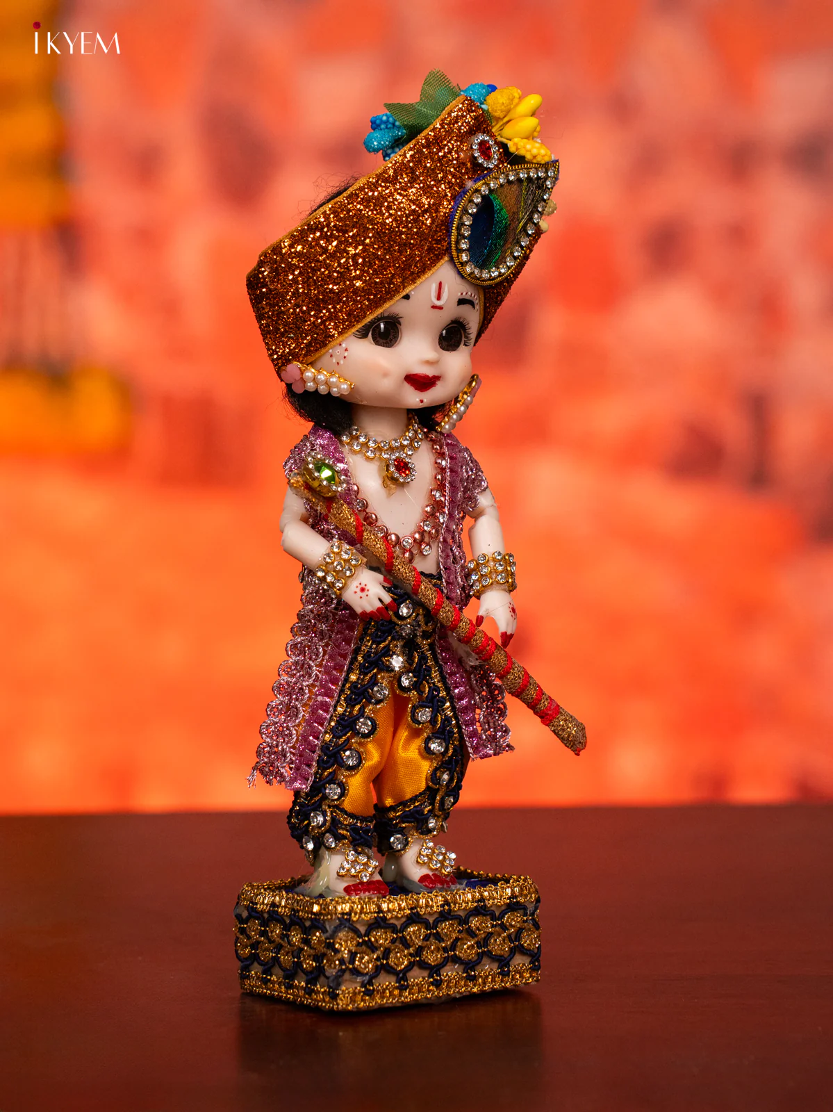 KRISHNA - Golu Display Doll - 7.5 inches - KG30131 - Image 2