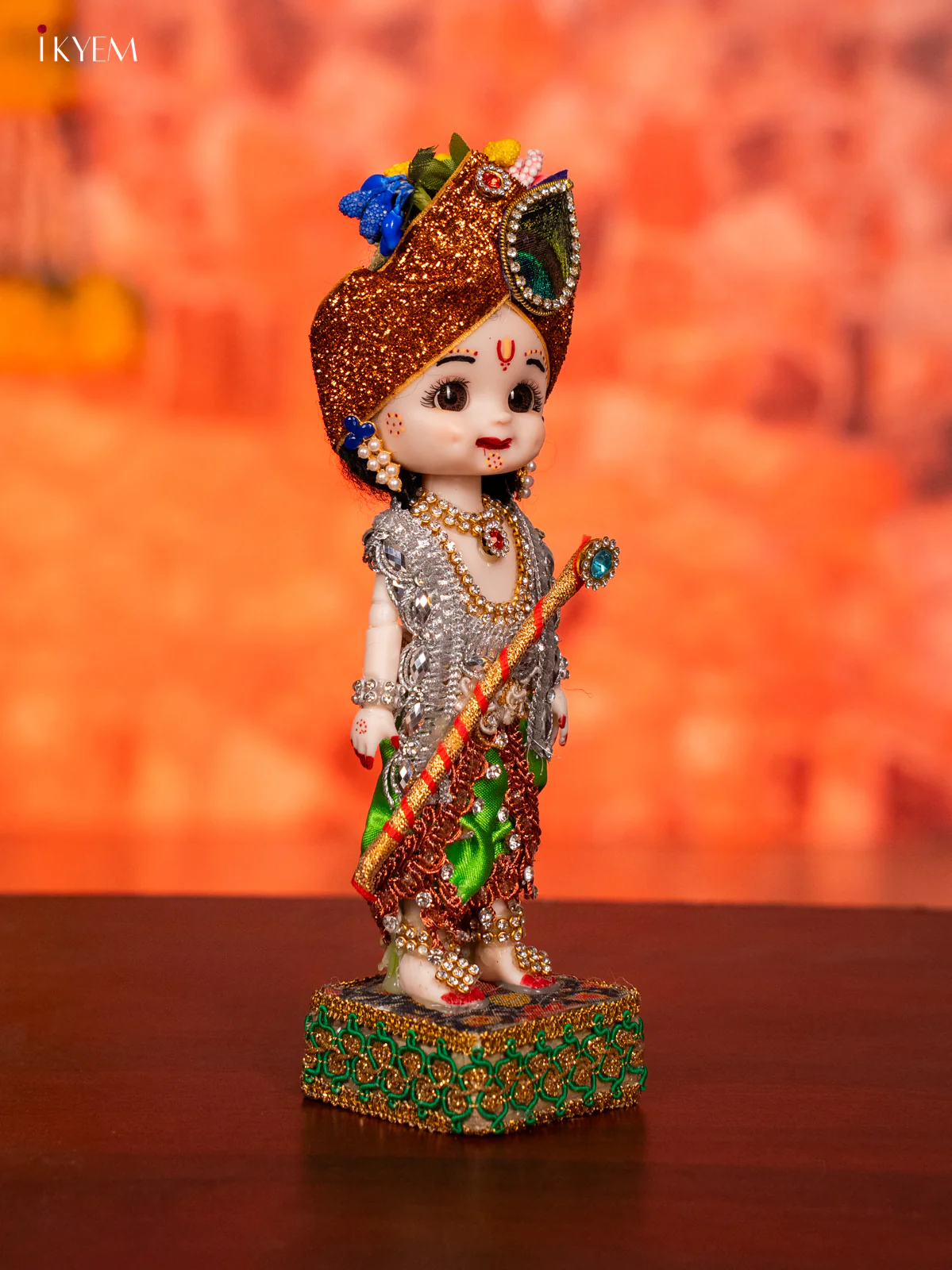 KRISHNA - Golu Display Doll - 7.5 Inches - KG30133 - Image 2