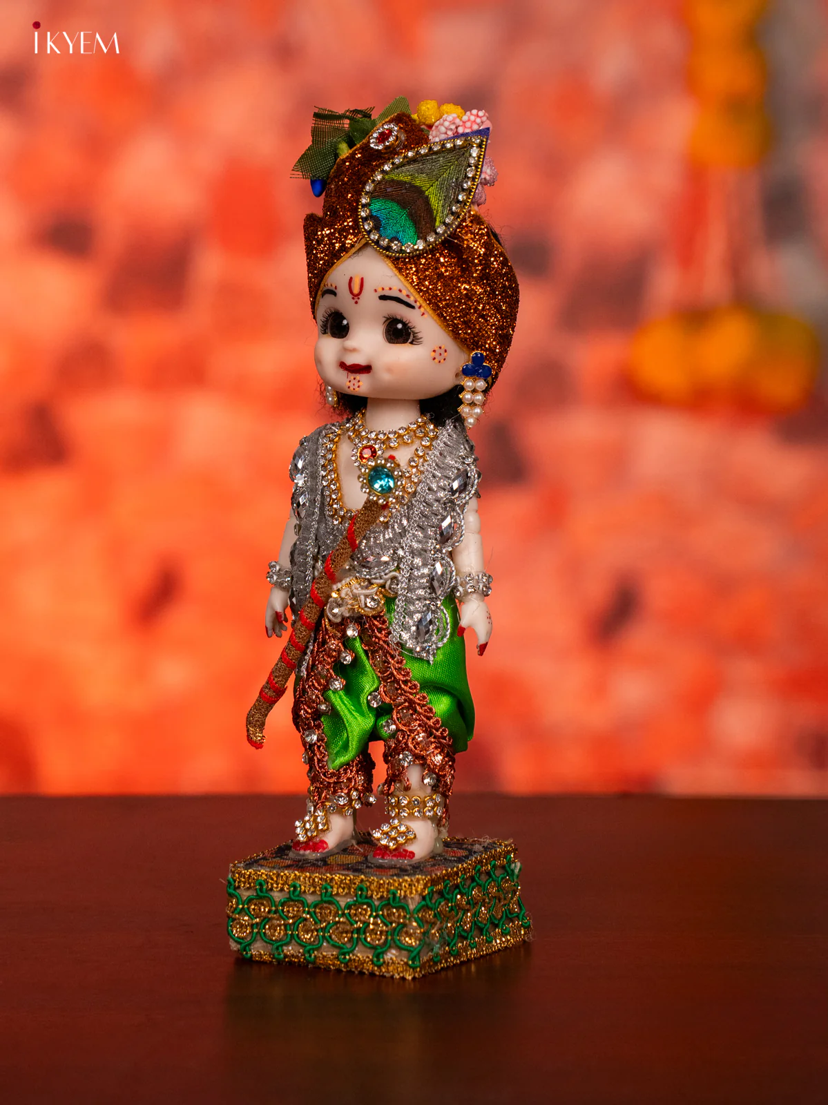 KRISHNA - Golu Display Doll - 7.5 Inches - KG30133 - Image 3