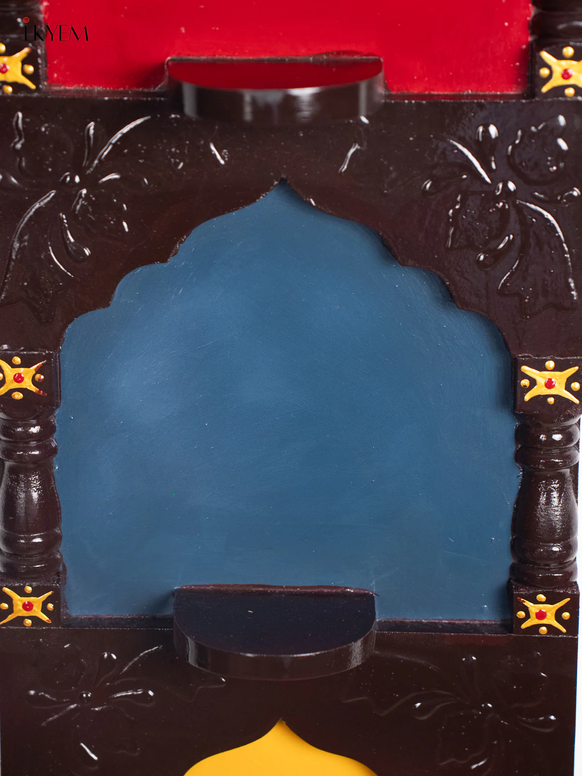 Hand-Painted Wooden Golu Display Frame with 5 Stands - 52 Inches - KH02137 - Image 4