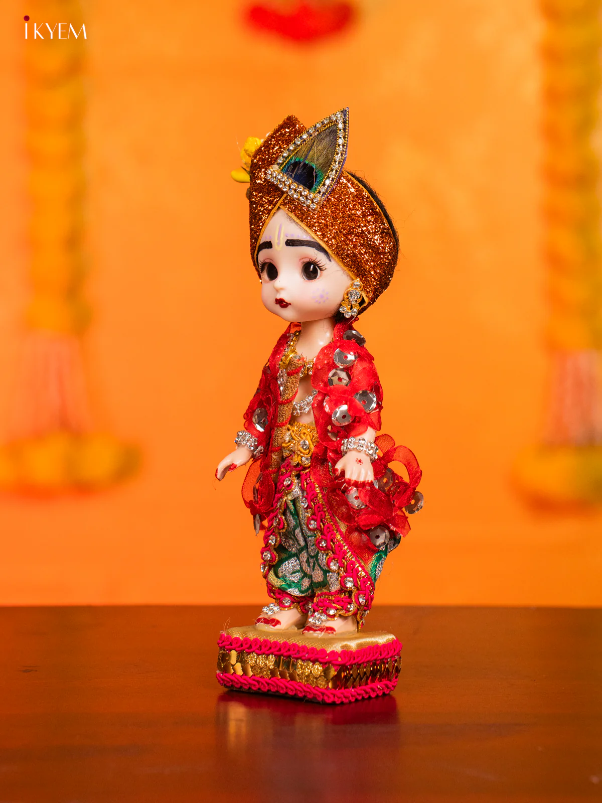 Krishna- Golu Display Doll - 7.5 Inches - KH07112