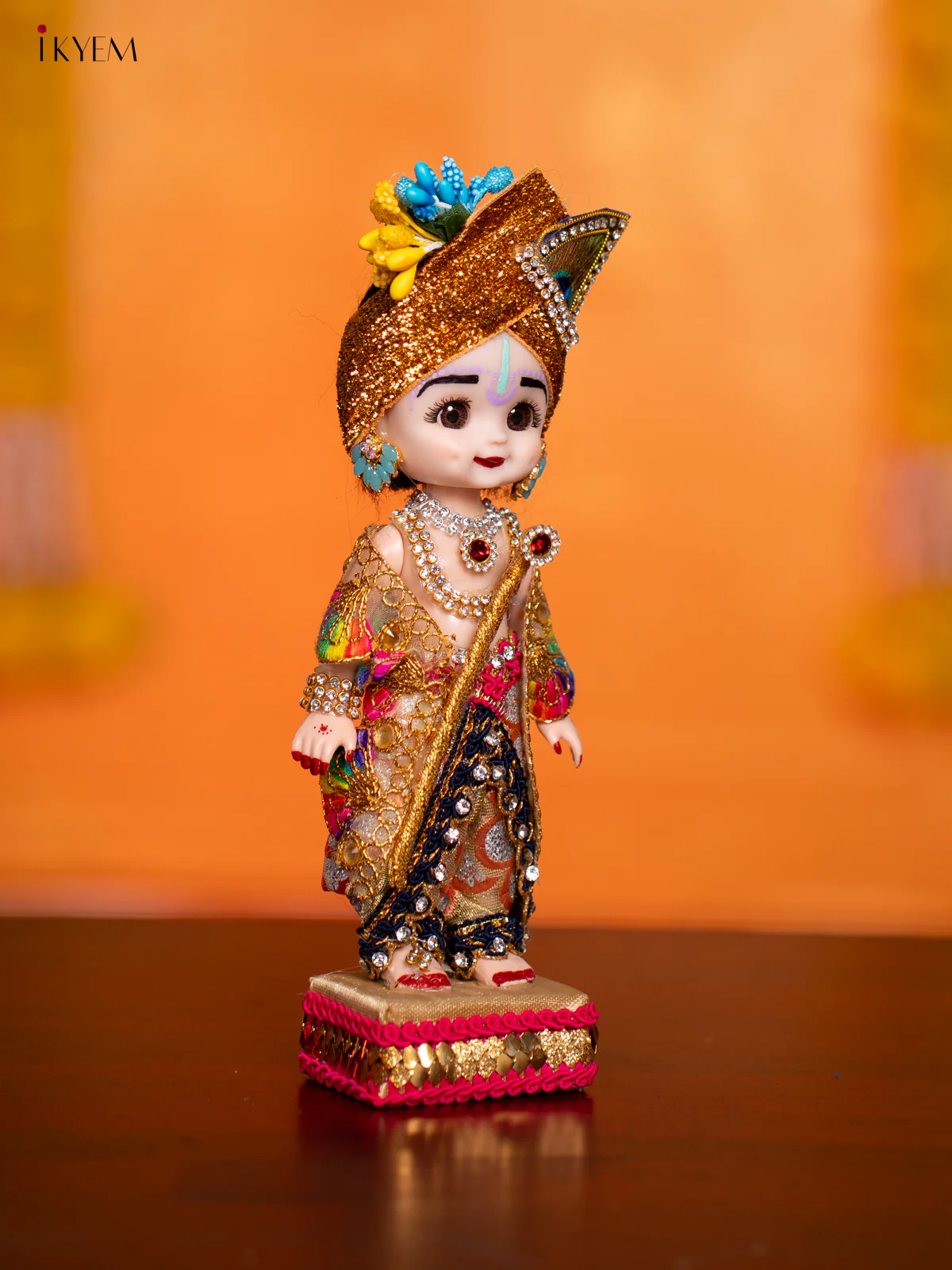 Krishna- Golu Display Doll - 7.5 Inches - KH07113