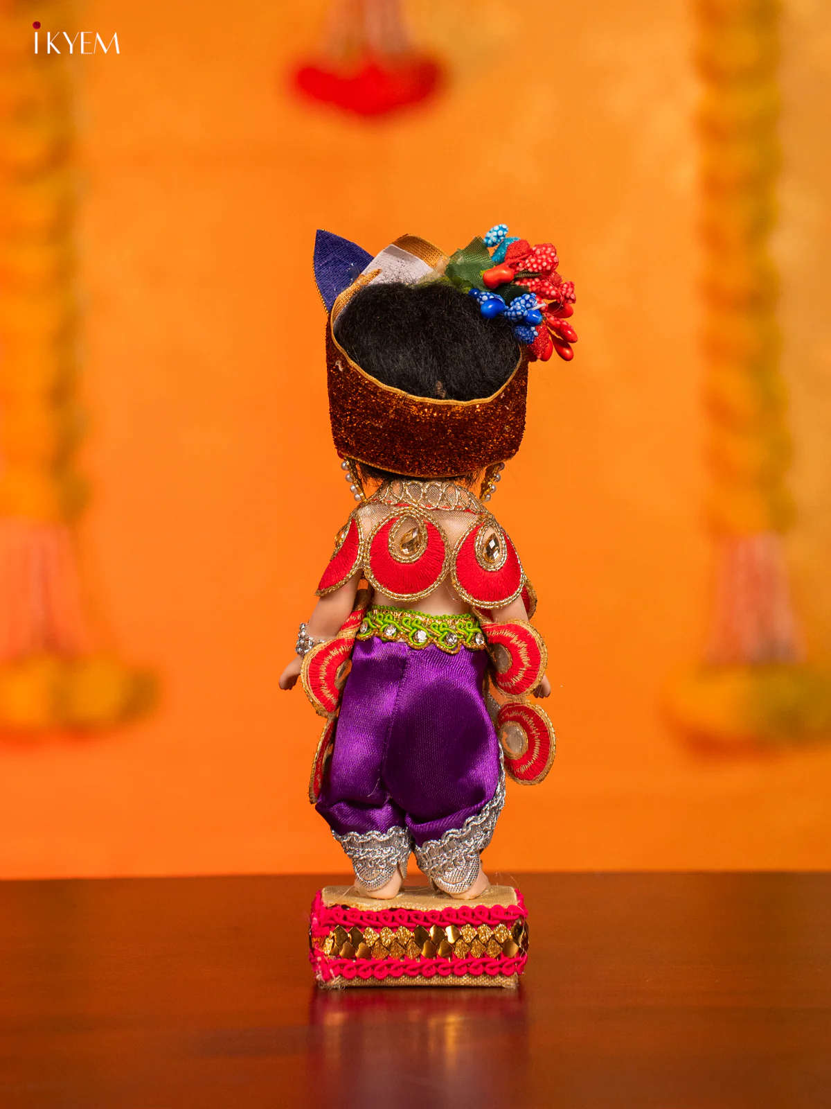 Krishna- Golu Display Doll - 7.5 Inches - KH07118 - Image 4