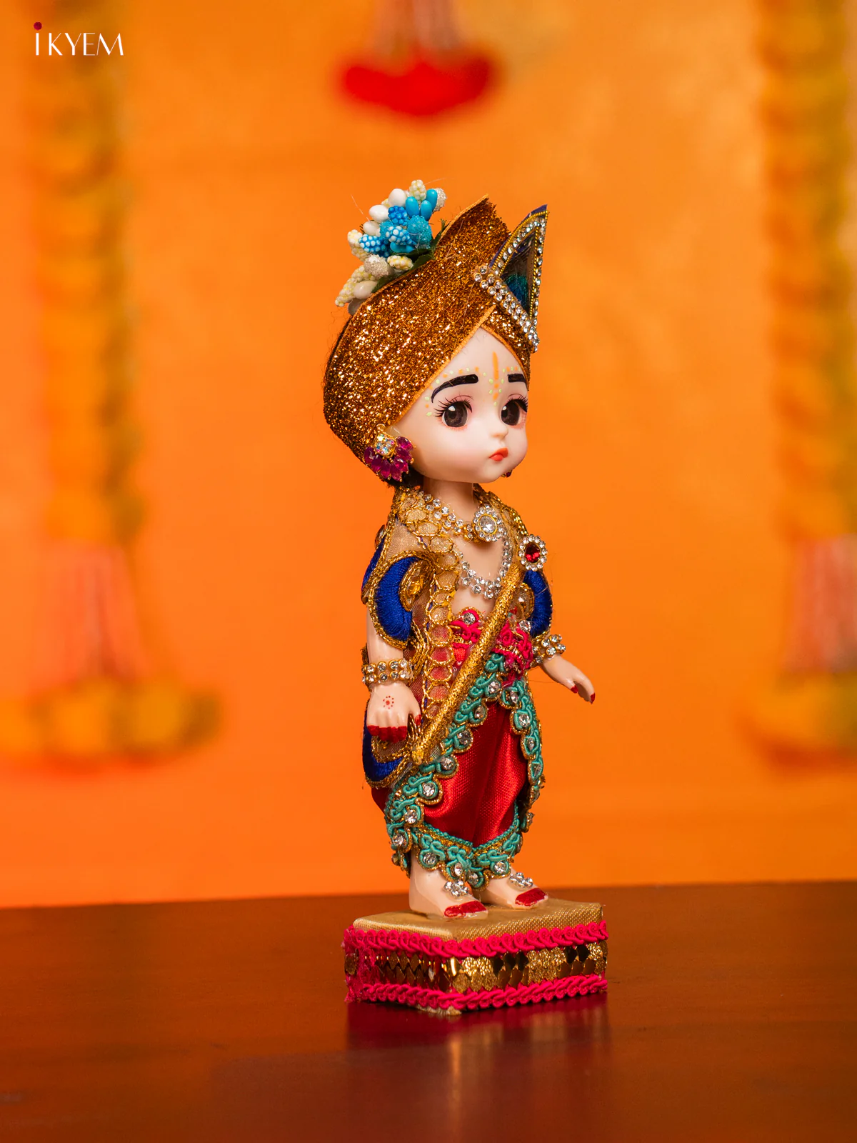Krishna- Golu Display Doll - 7.5 Inches - KH07121 - Image 2